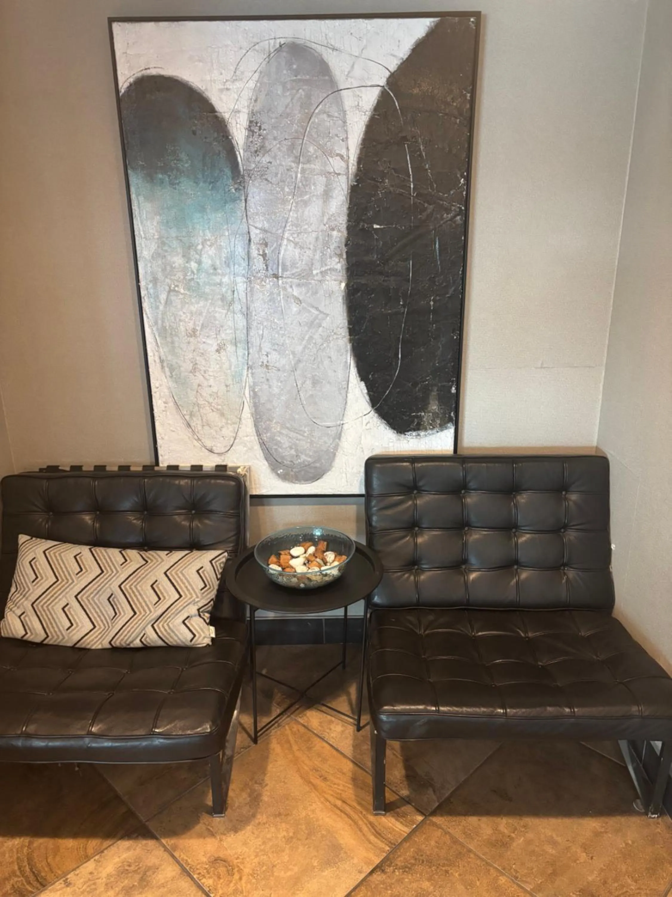 Seating area in Super 8 by Wyndham Macleod Trail Calgary