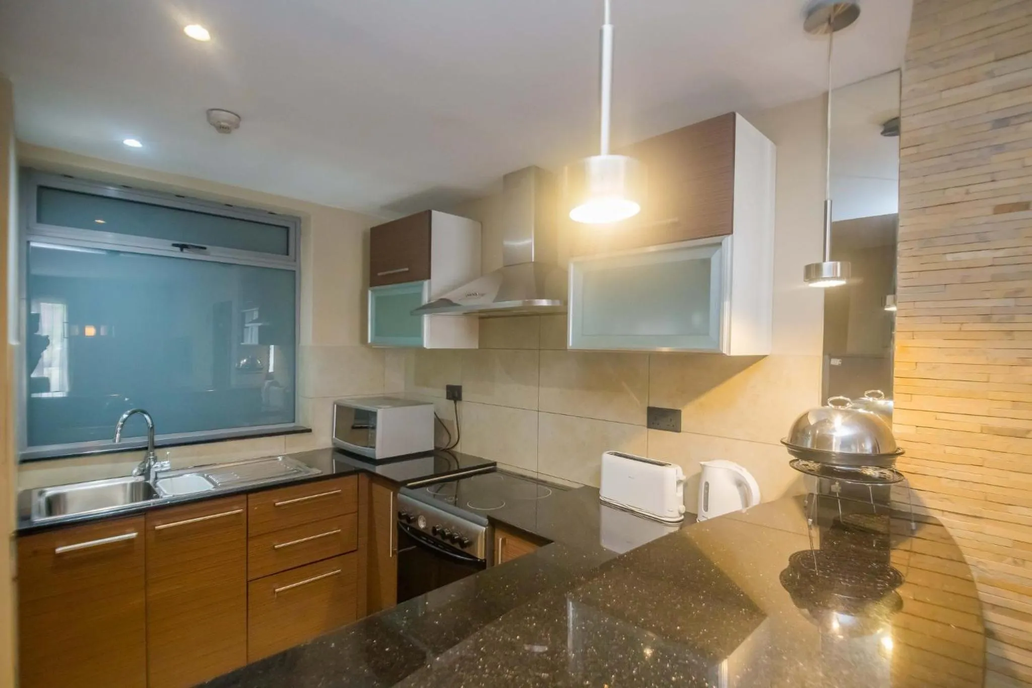 Kitchen or kitchenette in Taarifa Suites by Dunhill Serviced Apartments