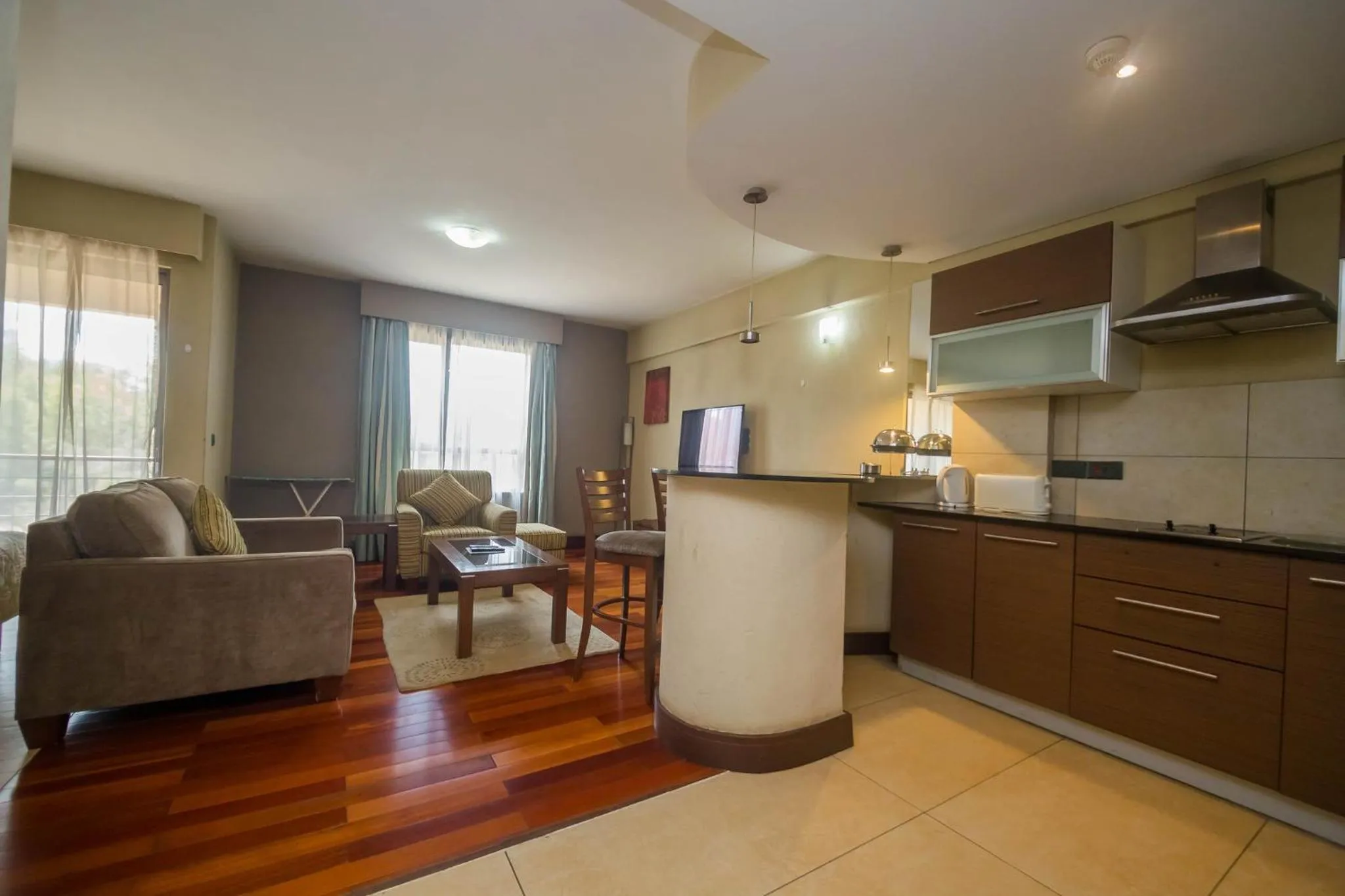 Living room in Taarifa Suites by Dunhill Serviced Apartments