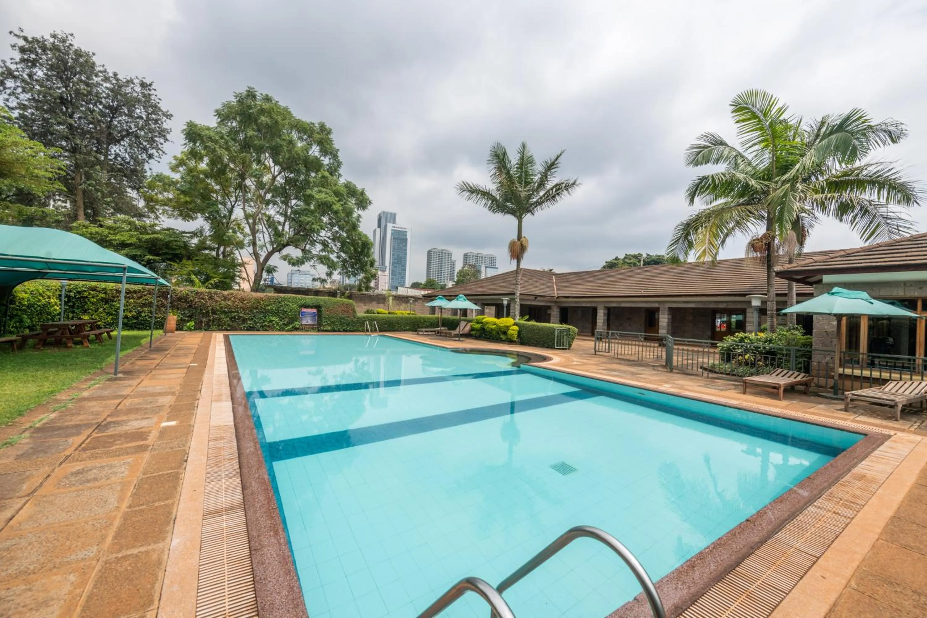 Swimming pool in Taarifa Suites by Dunhill Serviced Apartments