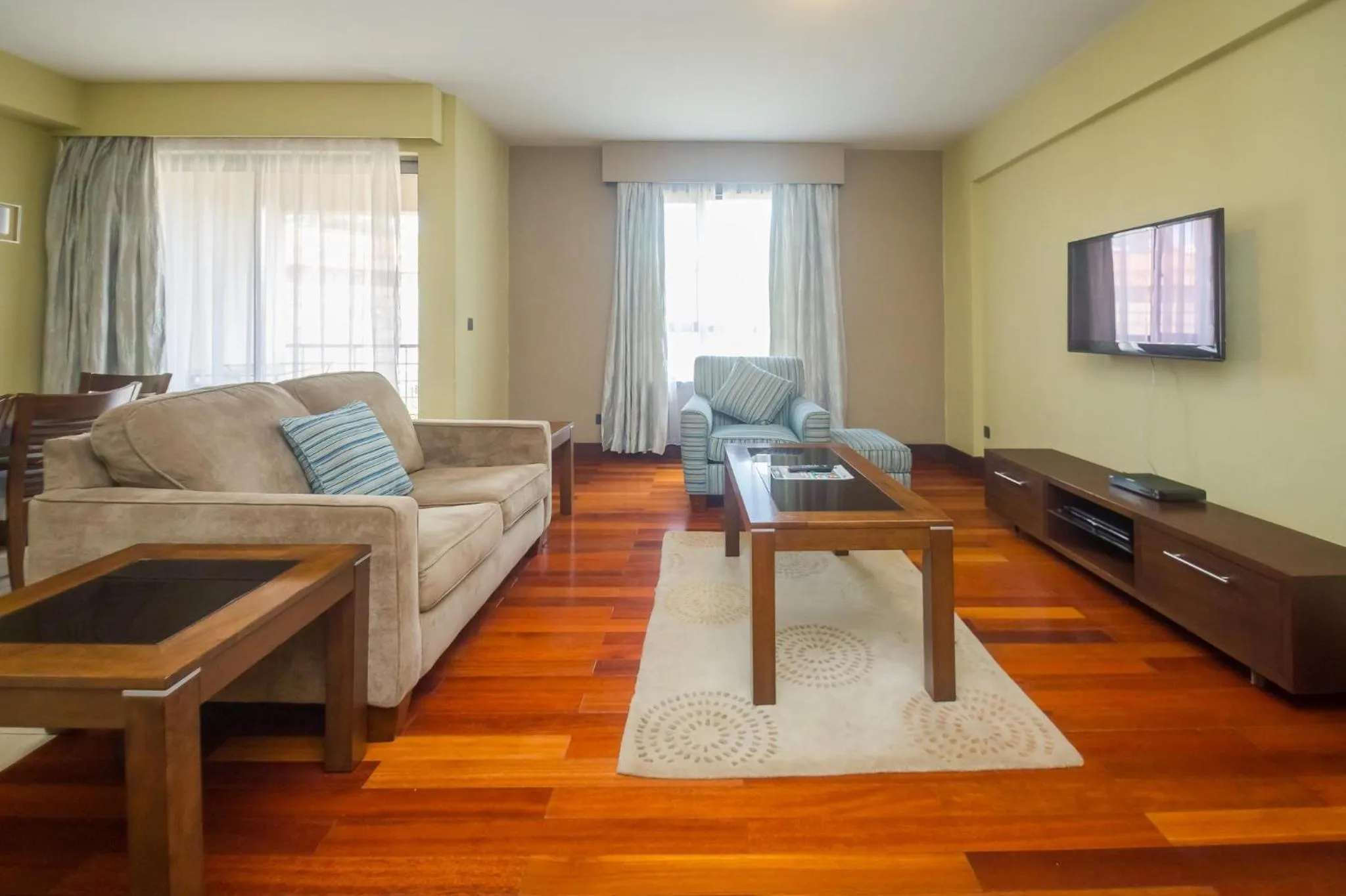 Living room in Taarifa Suites by Dunhill Serviced Apartments