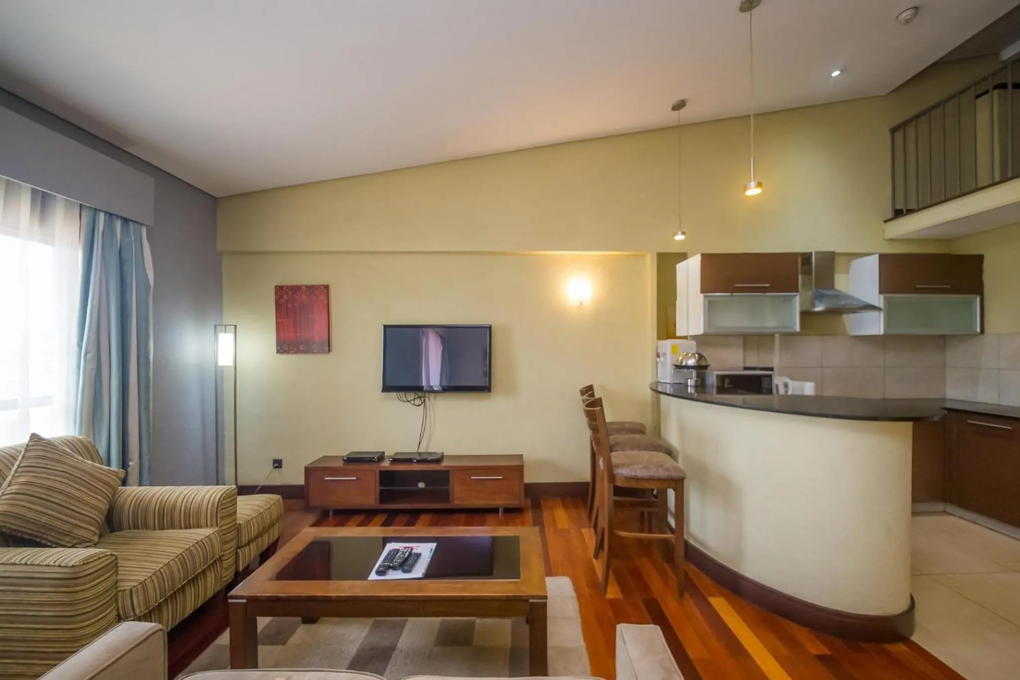 Living room in Taarifa Suites by Dunhill Serviced Apartments