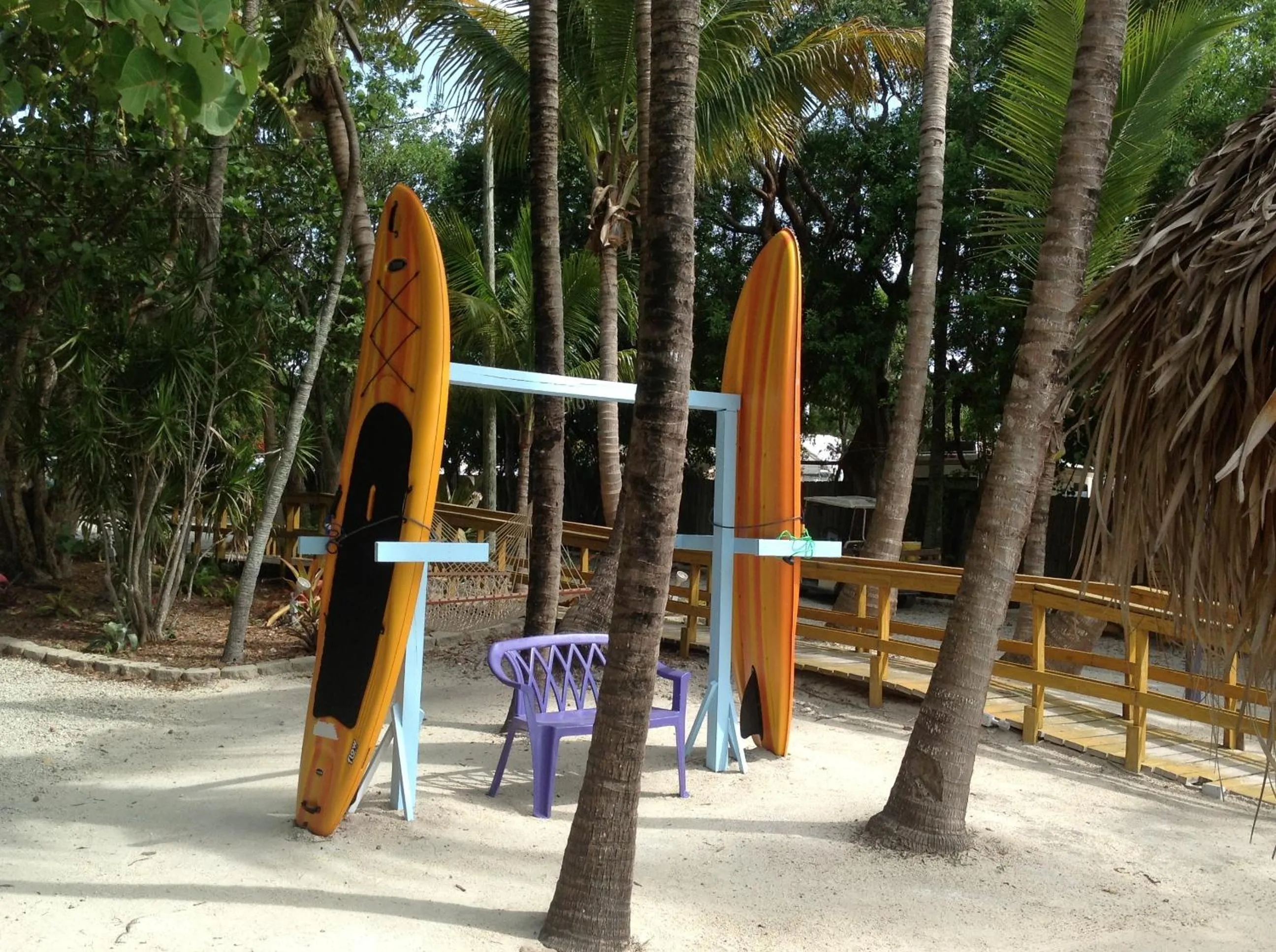 Beach in Seafarer Key Largo Resort and Beach