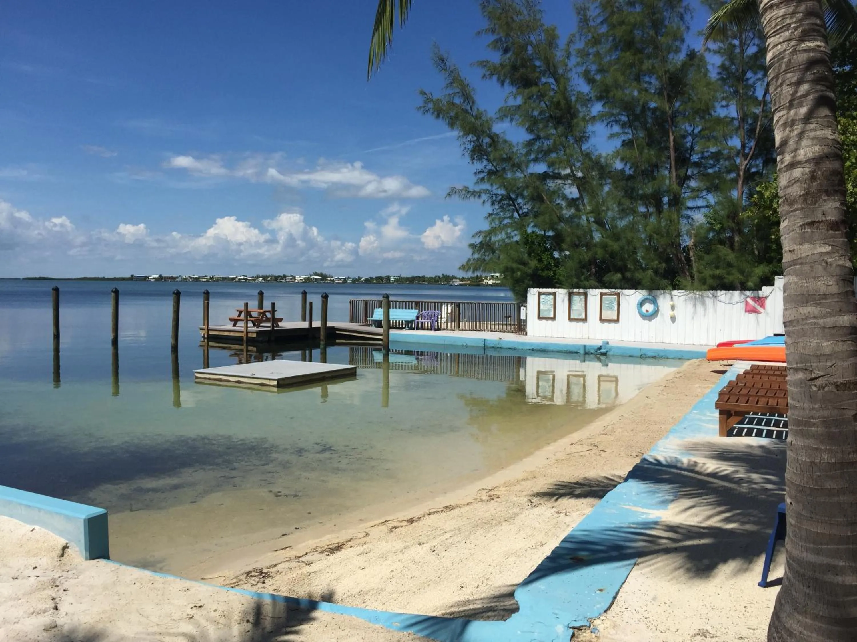 Beach in Seafarer Key Largo Resort and Beach