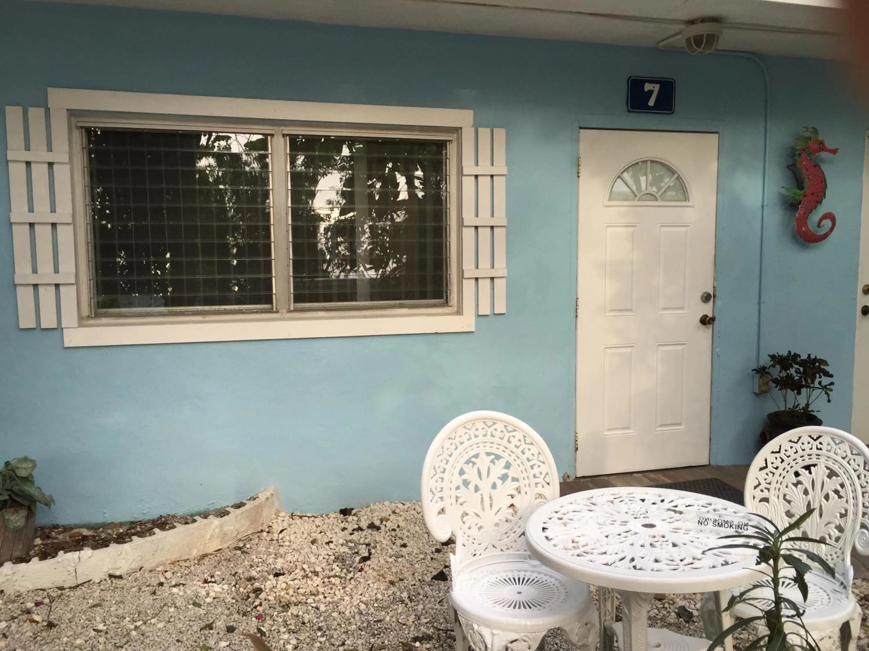 Patio in Seafarer Key Largo Resort and Beach