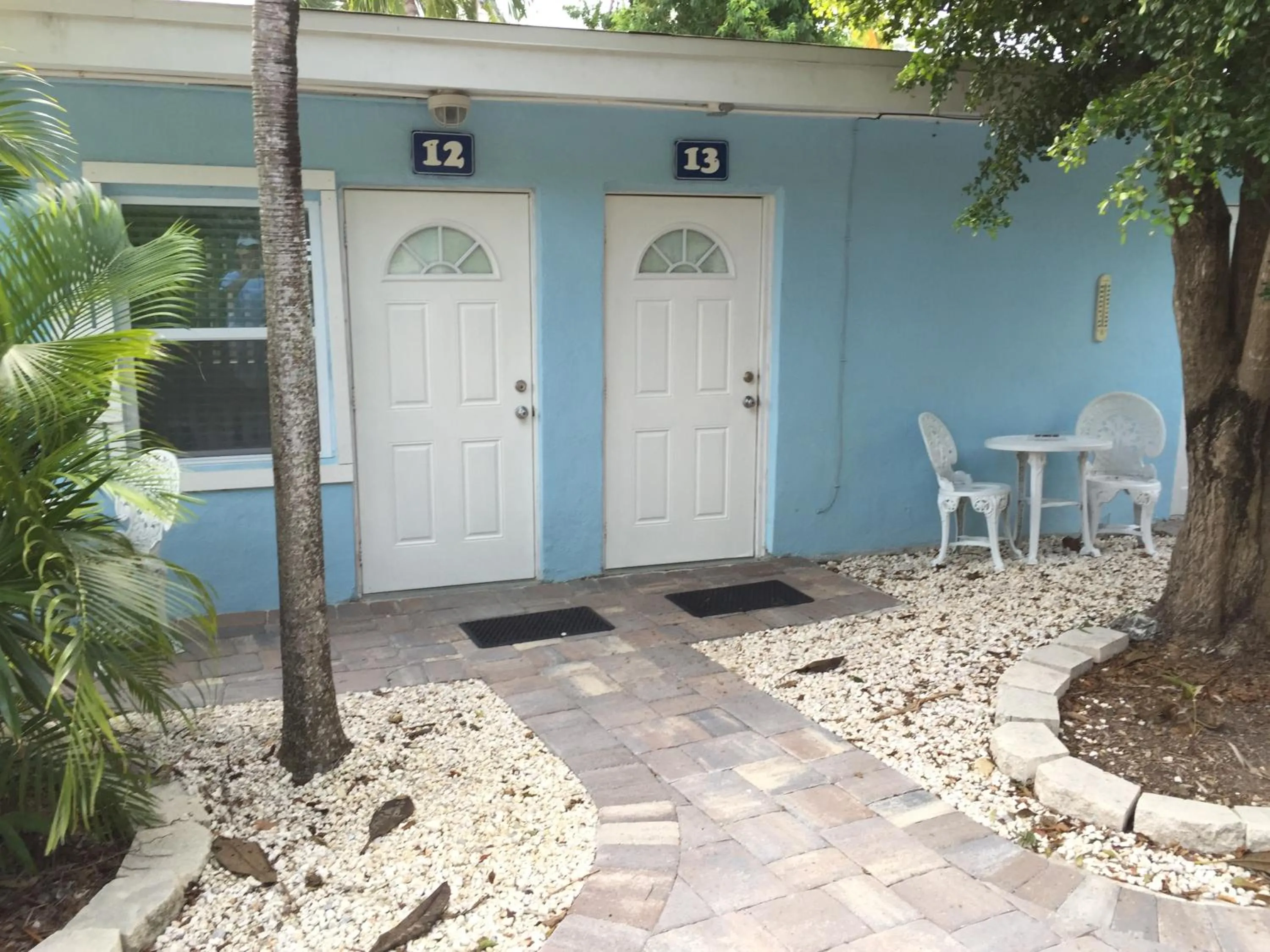 Patio in Seafarer Key Largo Resort and Beach