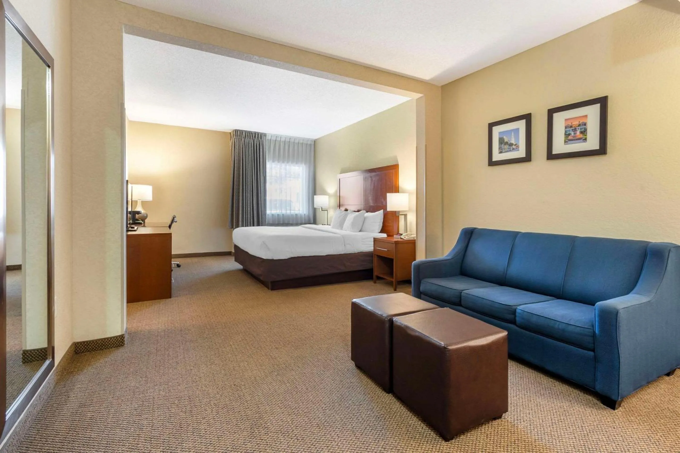 Bedroom, Bed in Comfort Inn & Suites Charleston Airport Convention Center