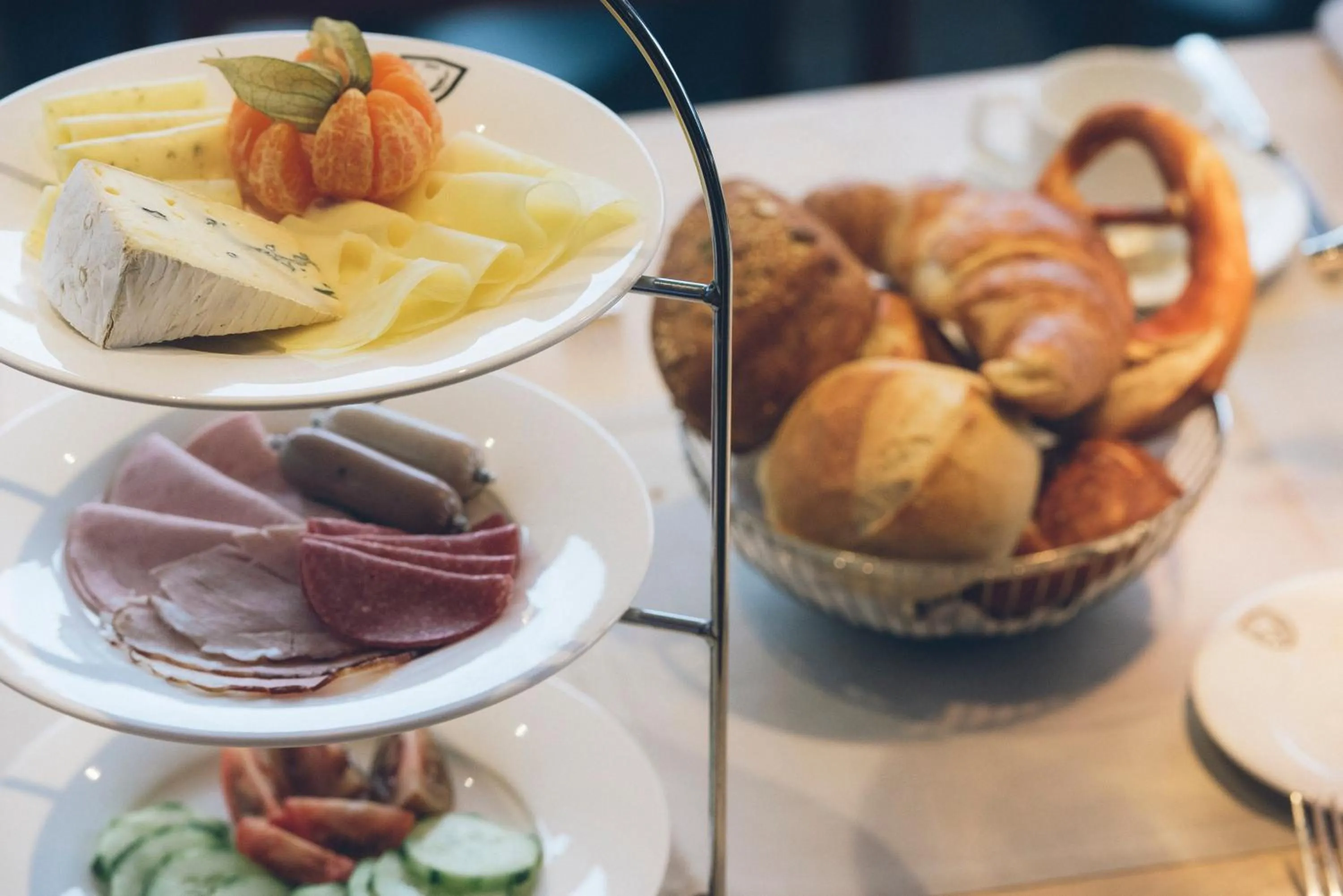 Buffet breakfast in Das Wildeck Hotel & Restaurant