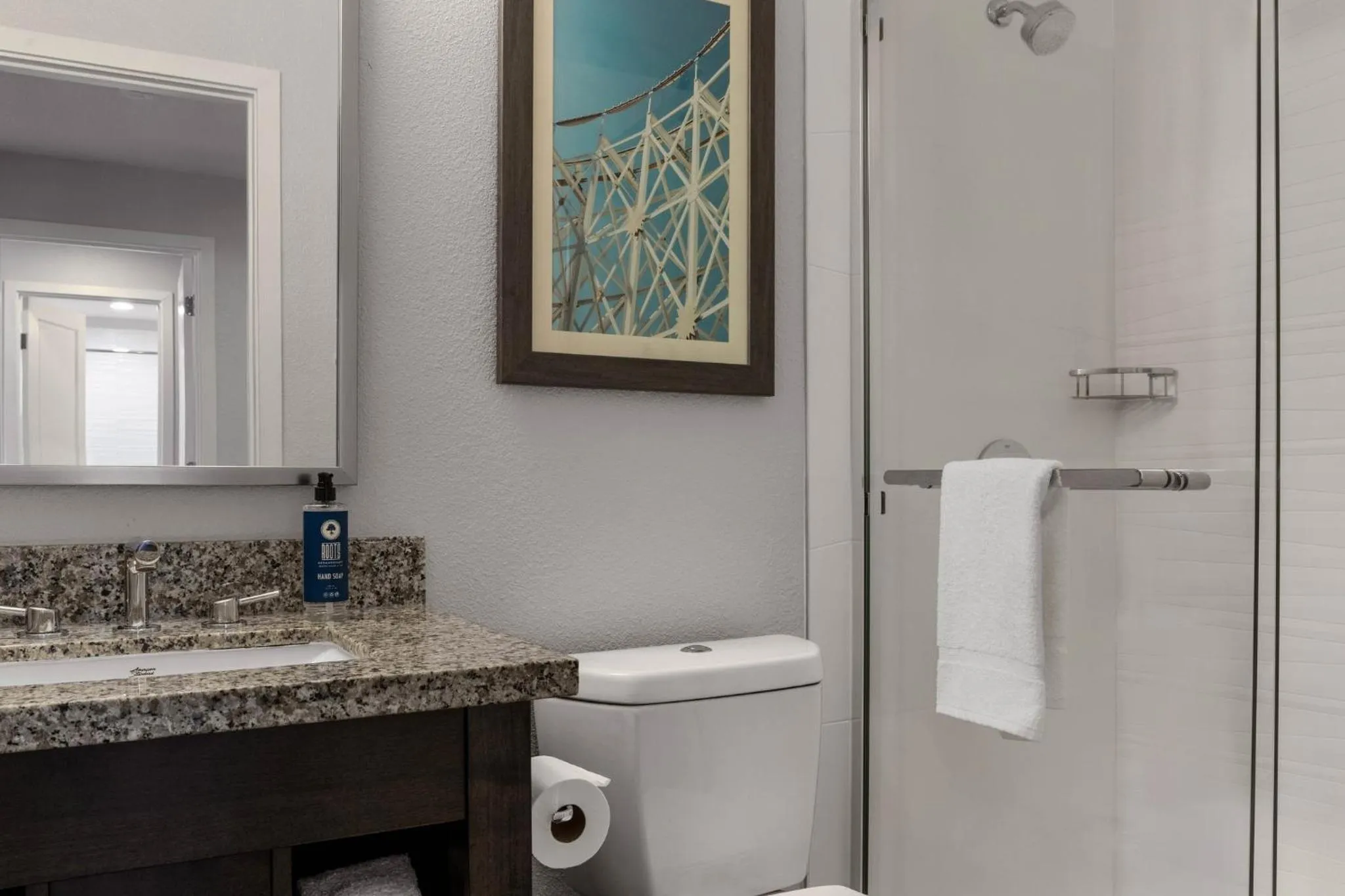 Bathroom in Club Wyndham Dolphin's Cove