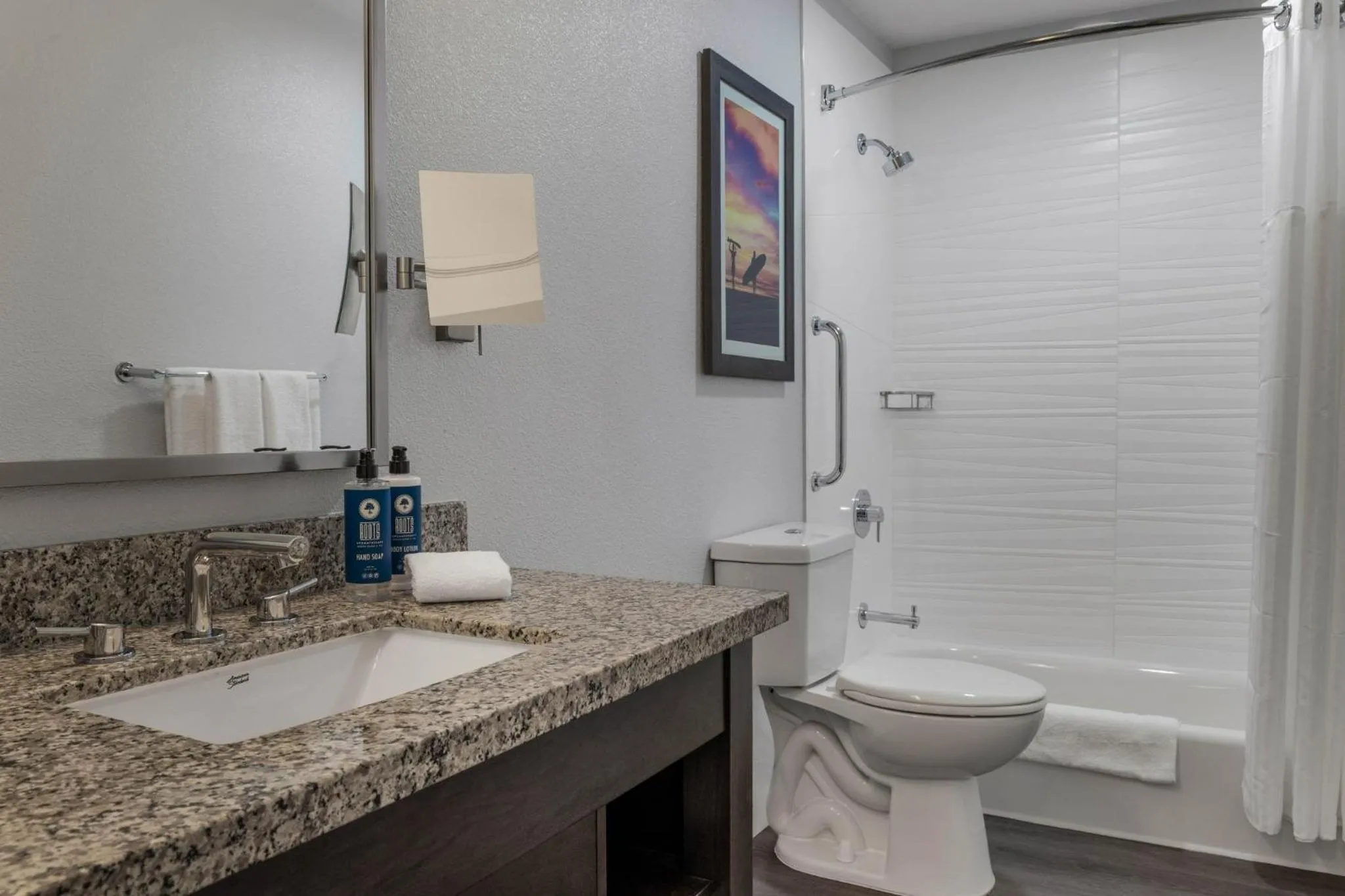 Bathroom in Club Wyndham Dolphin's Cove