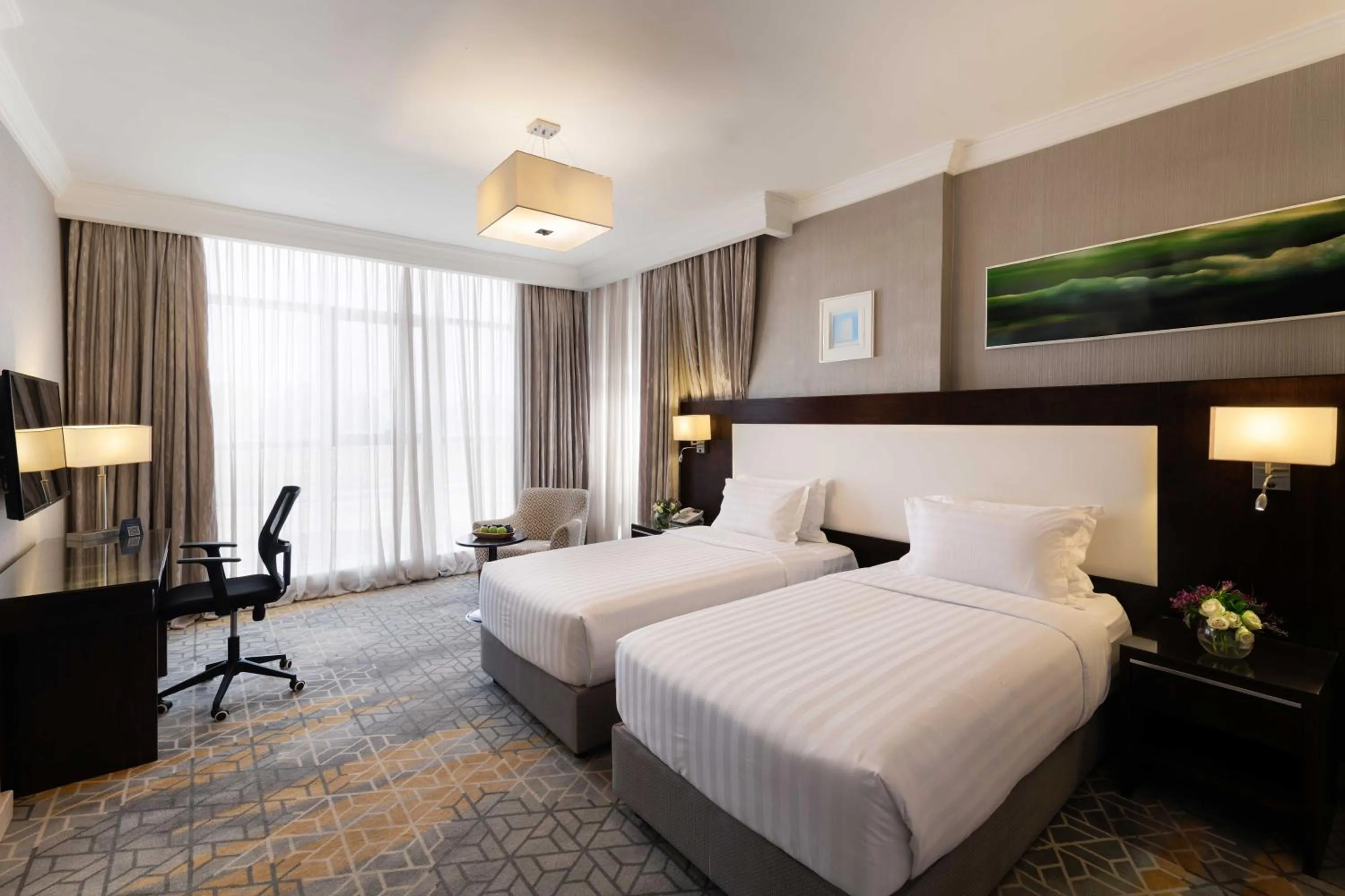 Bedroom, Bed in Warwick Hotel Jeddah