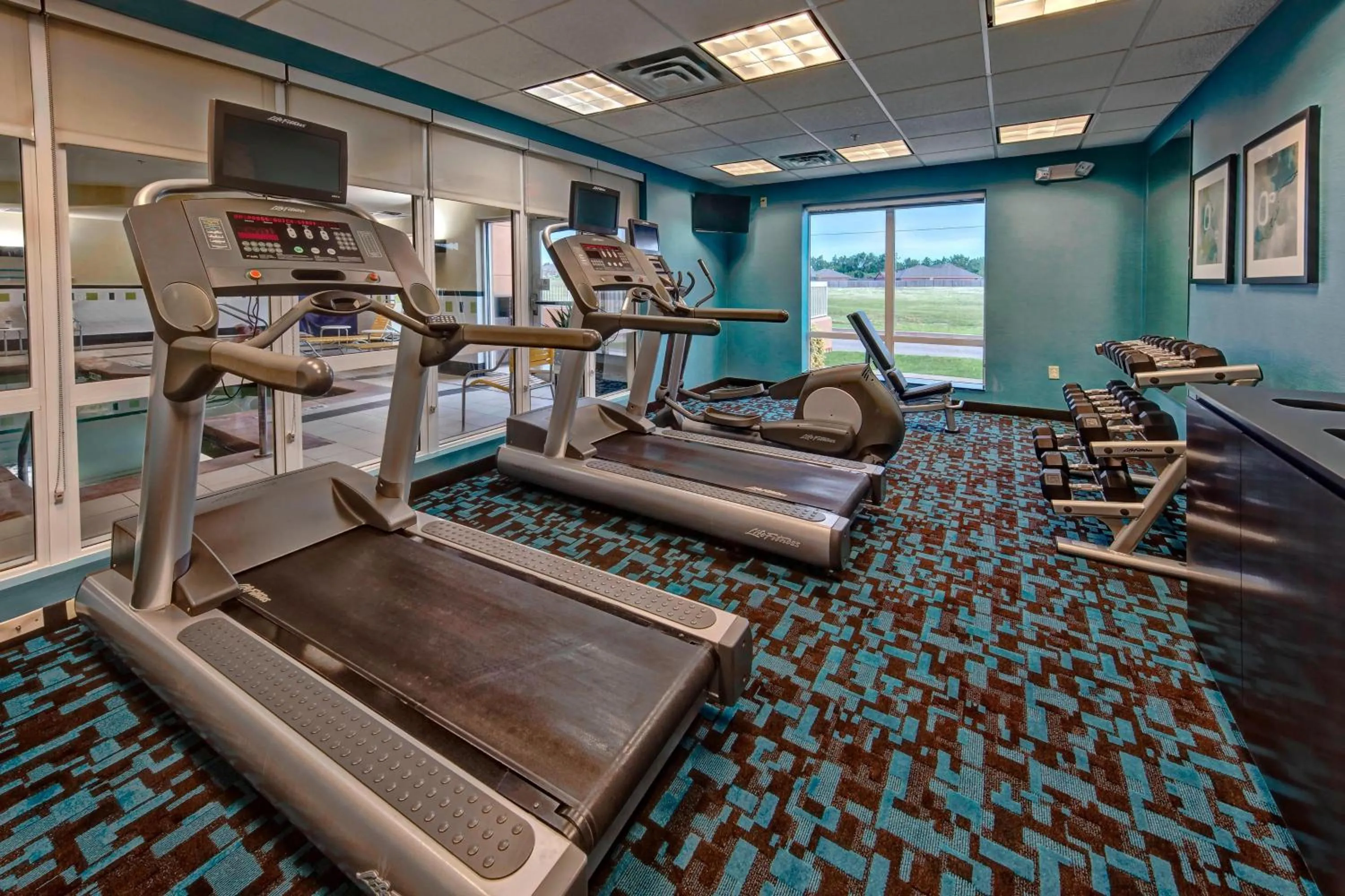 Fitness centre/facilities in Fairfield Inn & Suites by Marriott Oklahoma City NW Expressway/Warr Acres