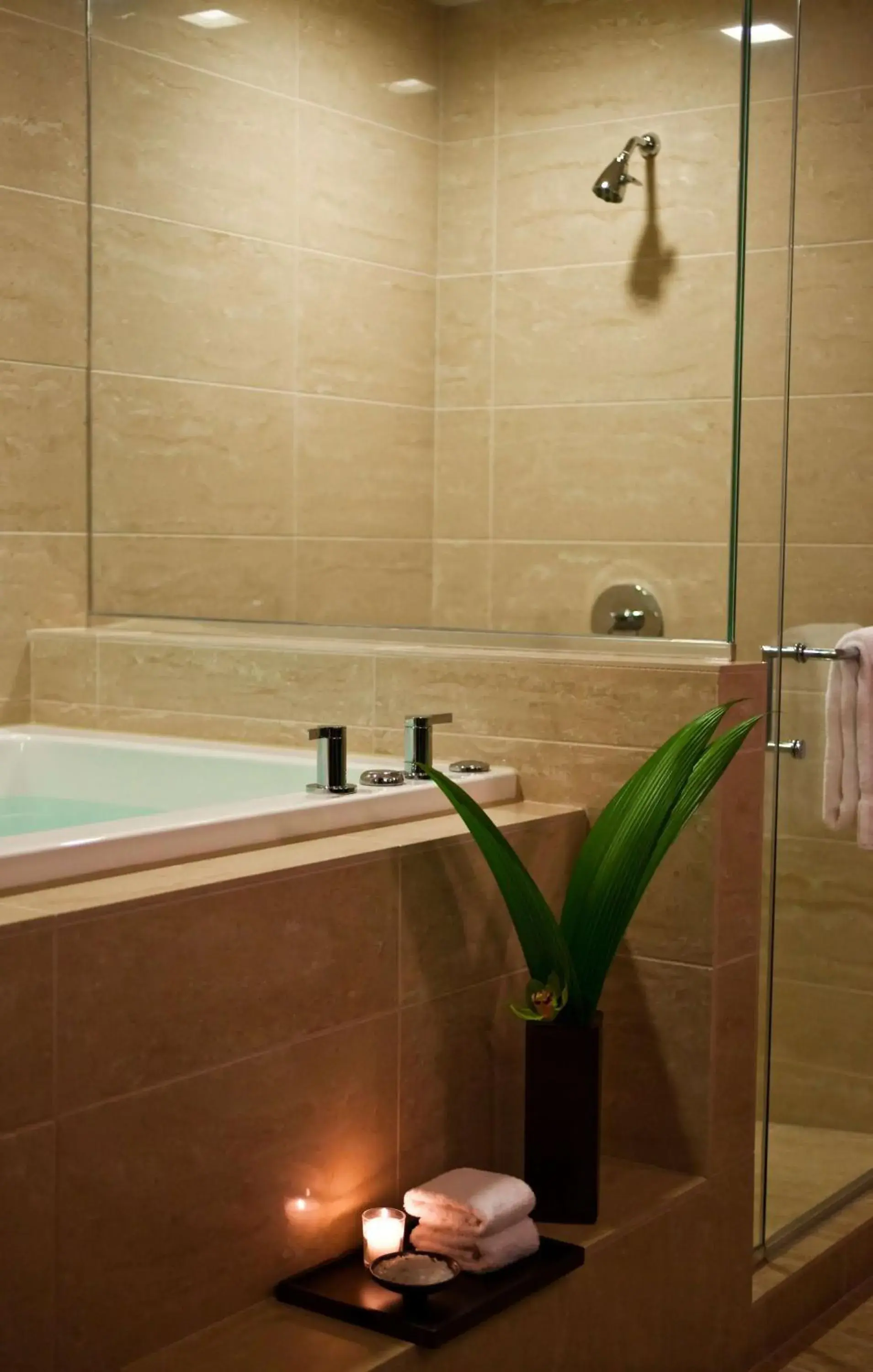 Bathroom in The Royal Sonesta Chicago River North Bathroom in The Royal Sonesta Chicago River North