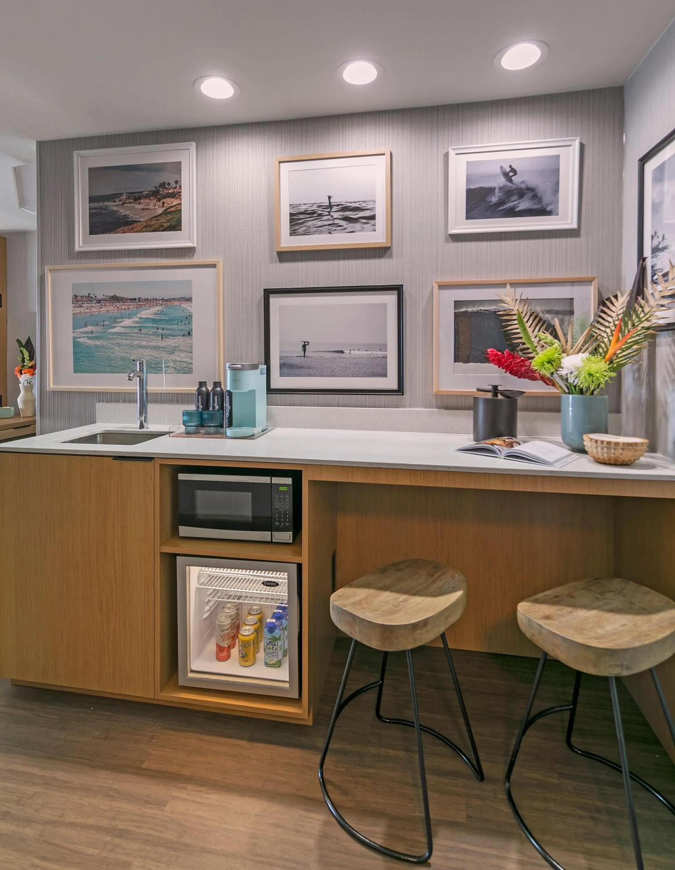 minibar in The Wayfarer San Diego