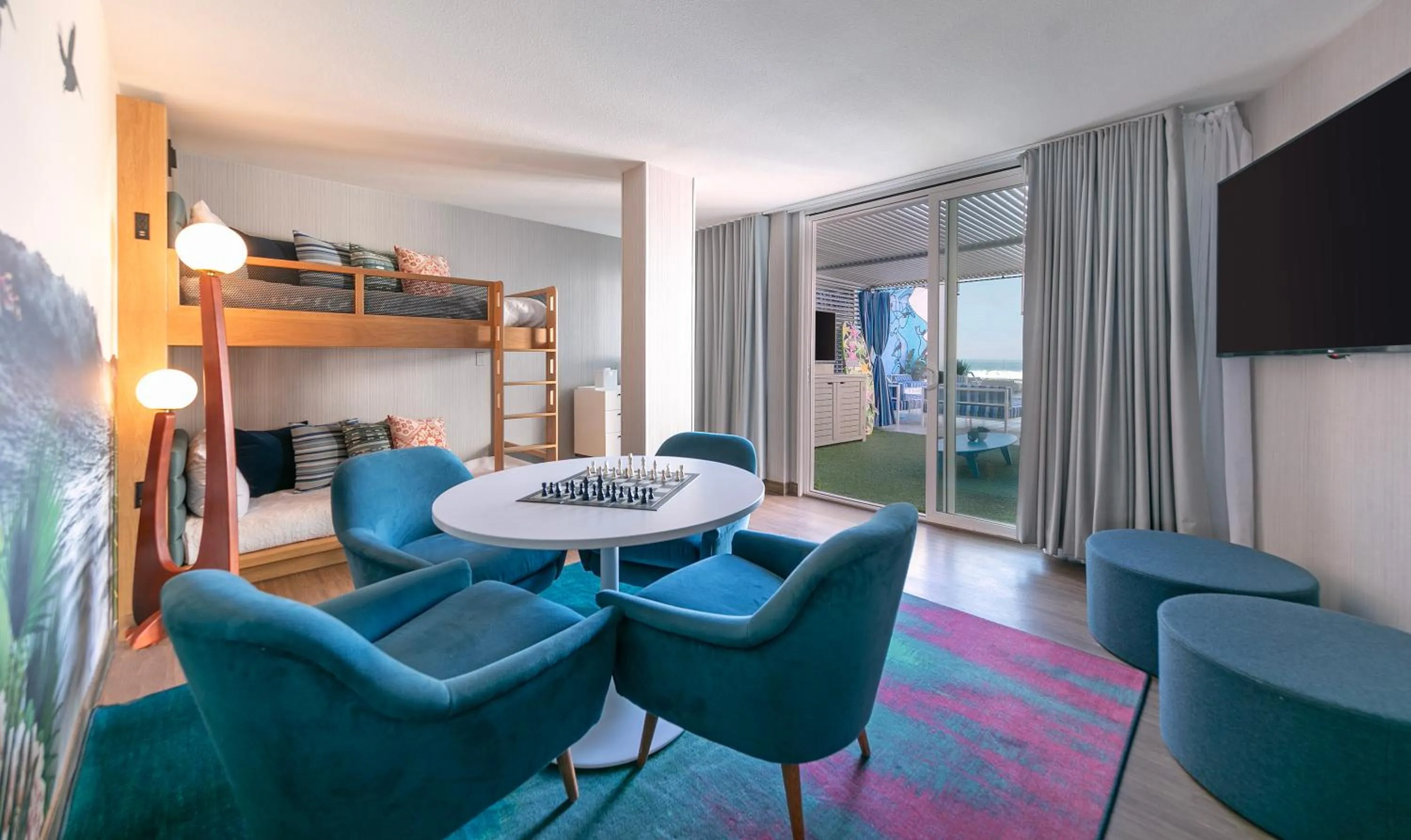 Living room in The Wayfarer San Diego