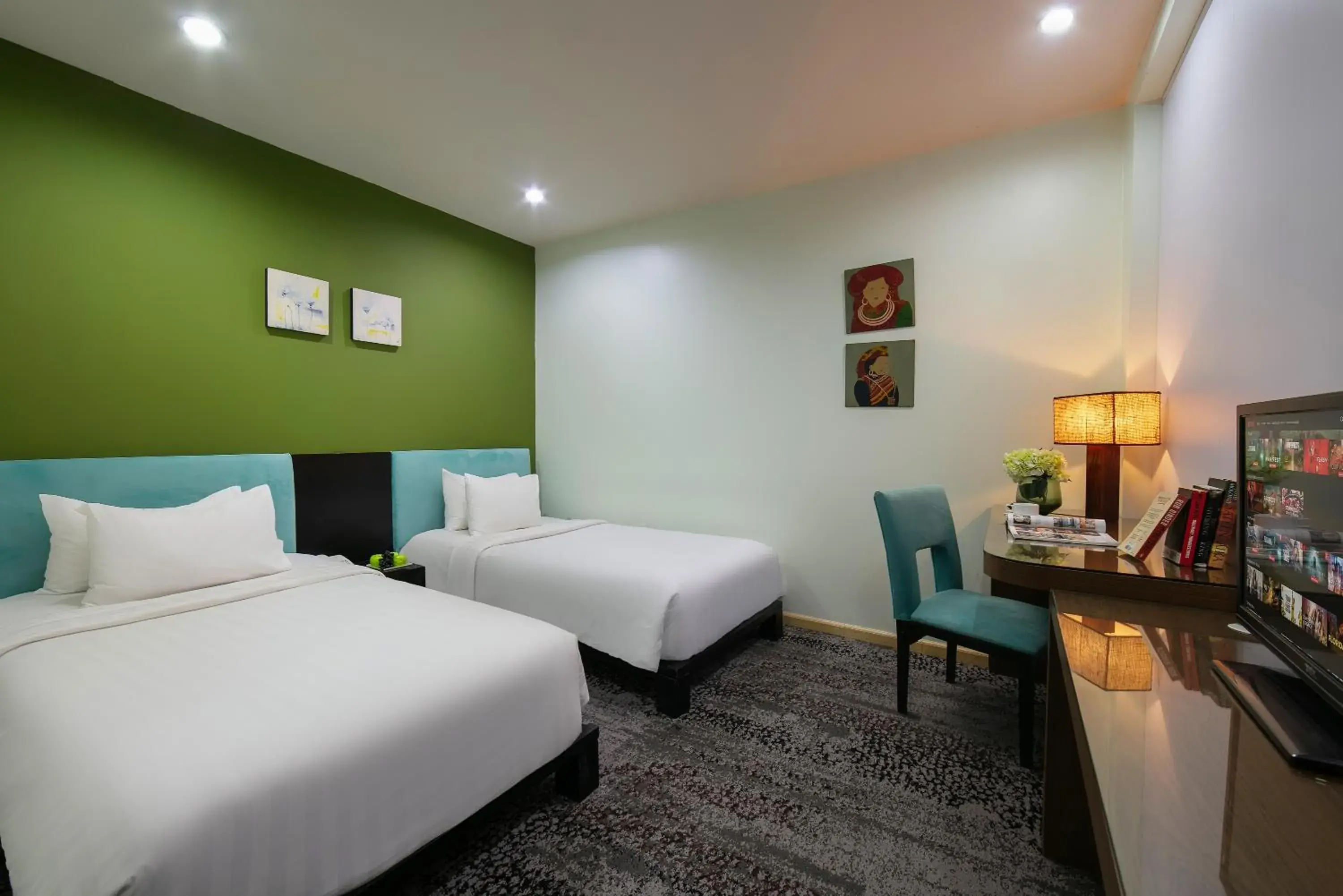 Bed in Anise Hotel & Spa Hanoi Bed in Anise Hotel & Spa Hanoi