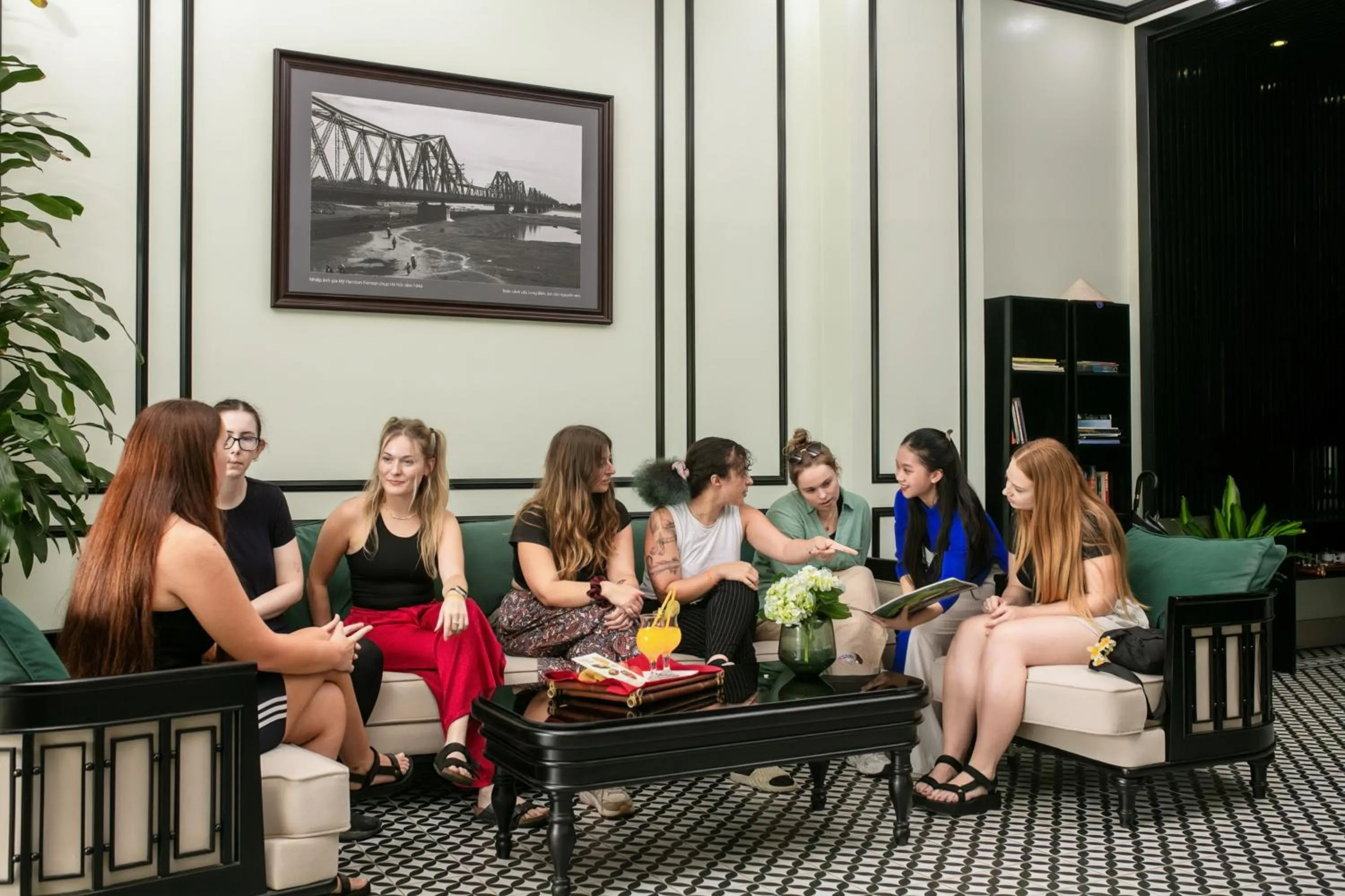 Living room in Anise Hotel & Spa Hanoi