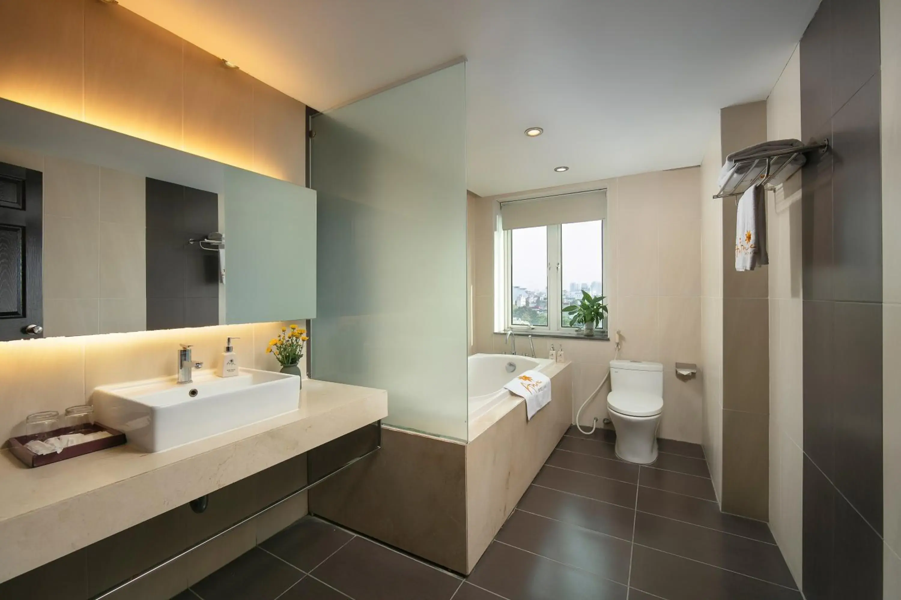 Toilet in Anise Hotel & Spa Hanoi Toilet in Anise Hotel & Spa Hanoi