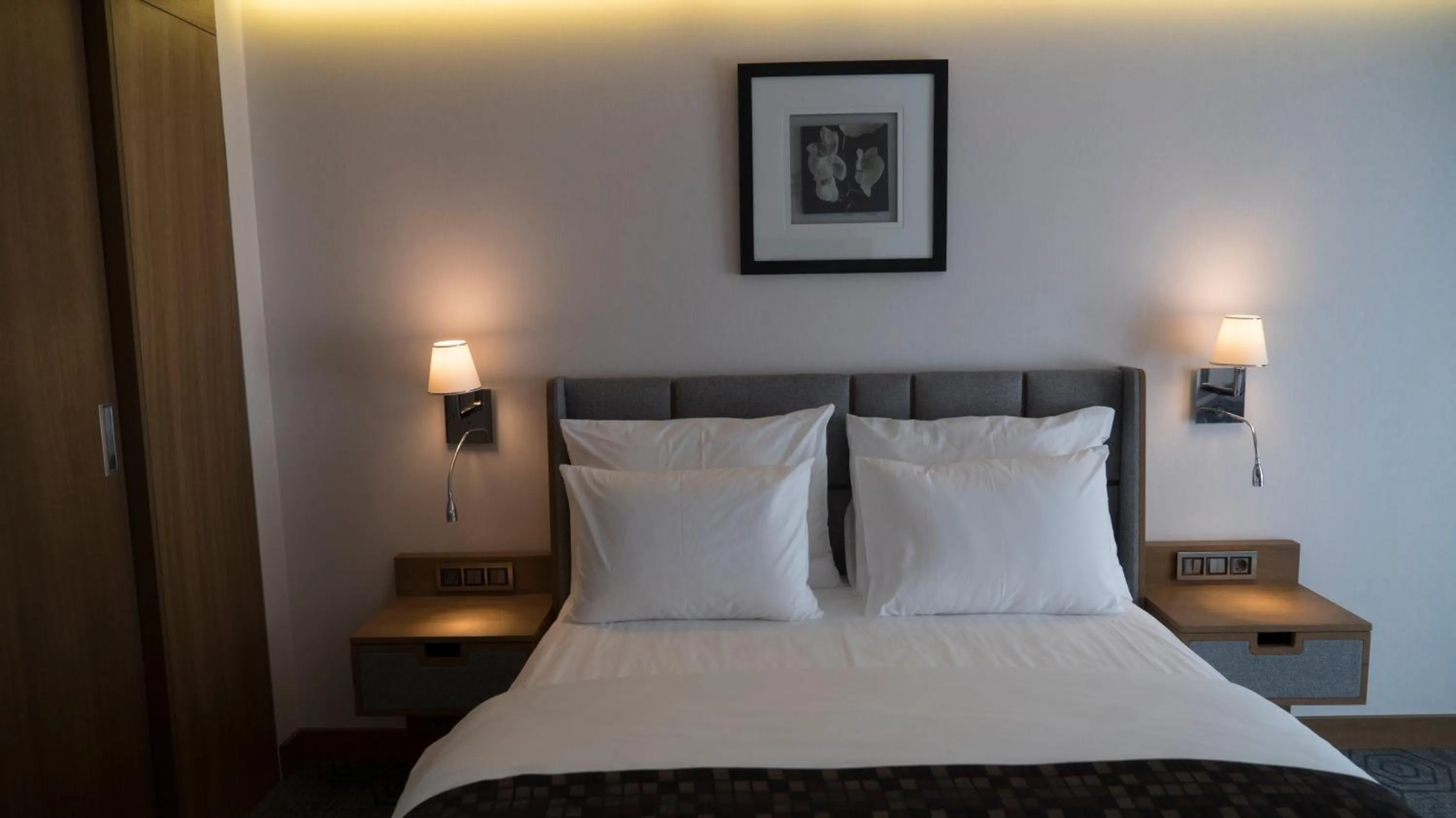 Bed in Yuksel Istanbul Yenikapı Hotel