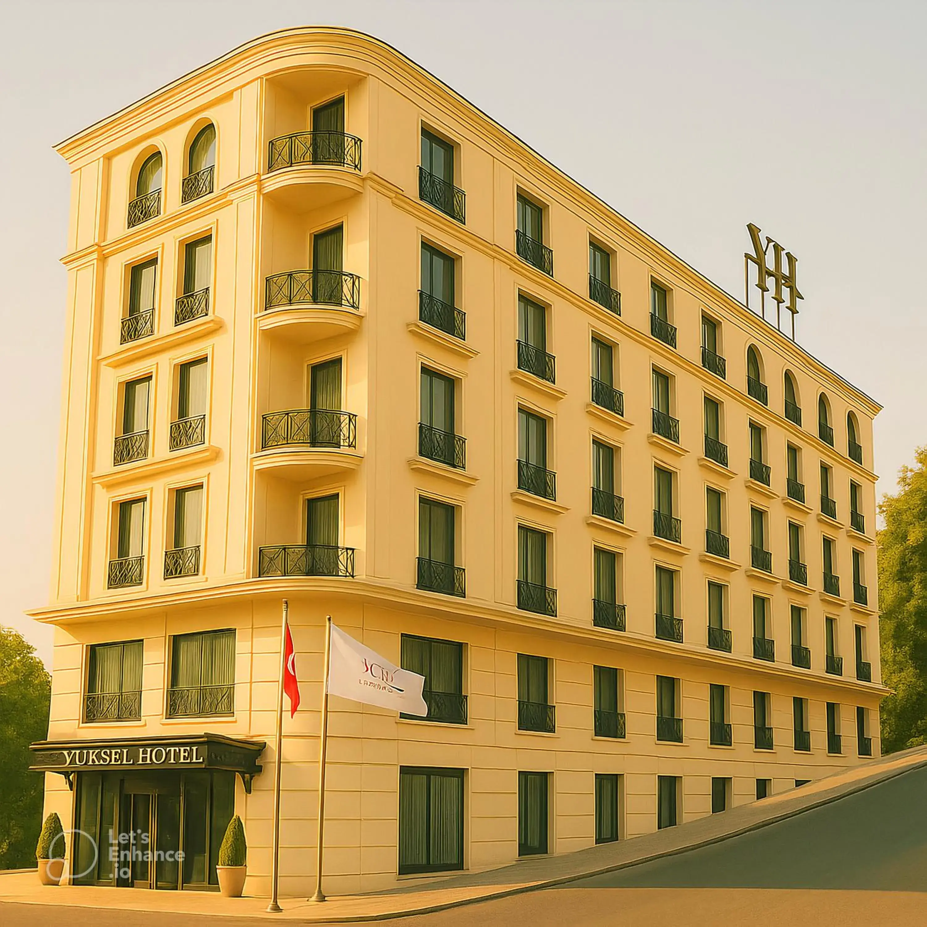 Property building in Yuksel Istanbul Yenikapı Hotel Property building in Yuksel Istanbul Yenikapı Hotel