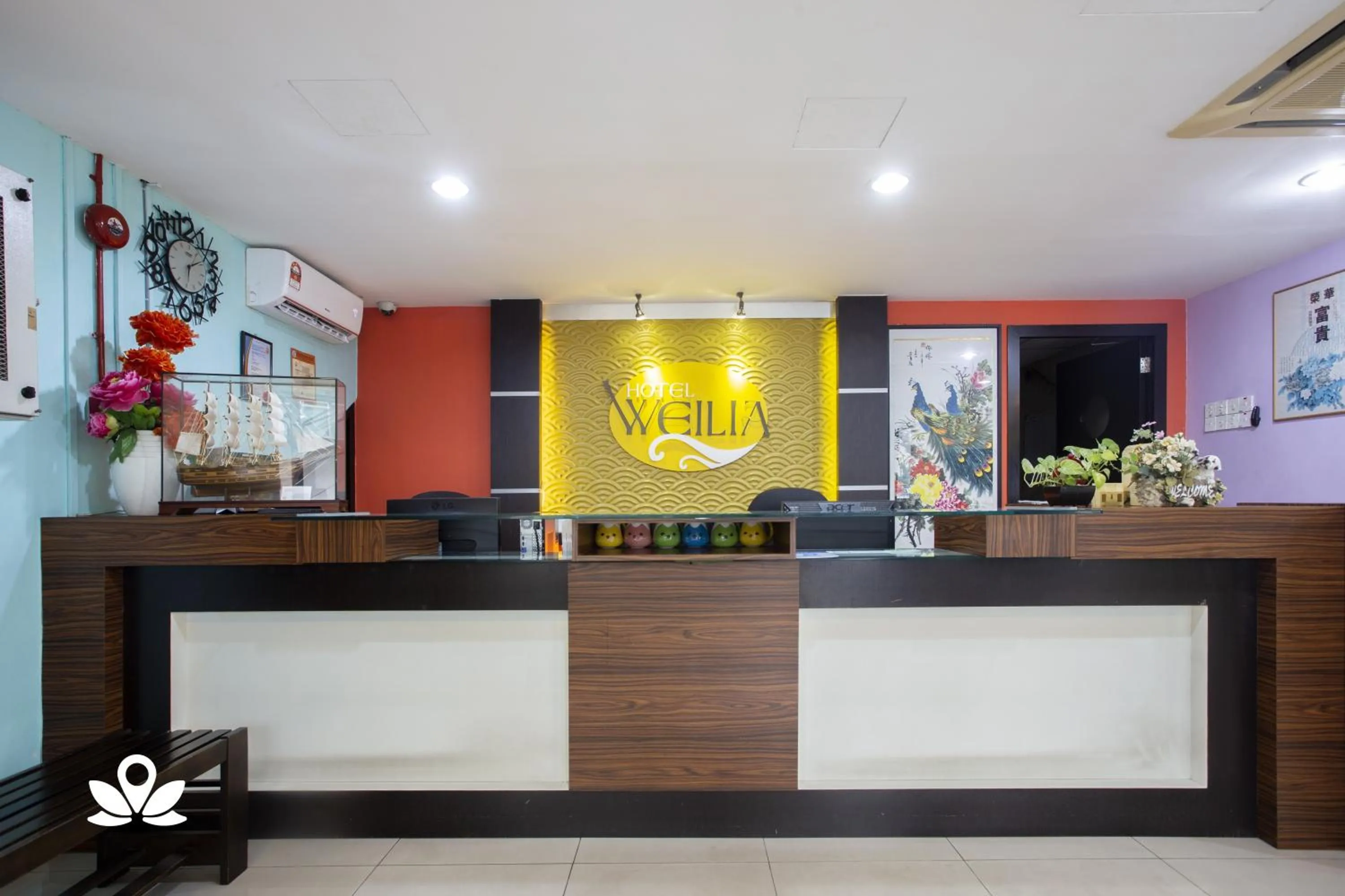 Lobby or reception in Hotel Weilia