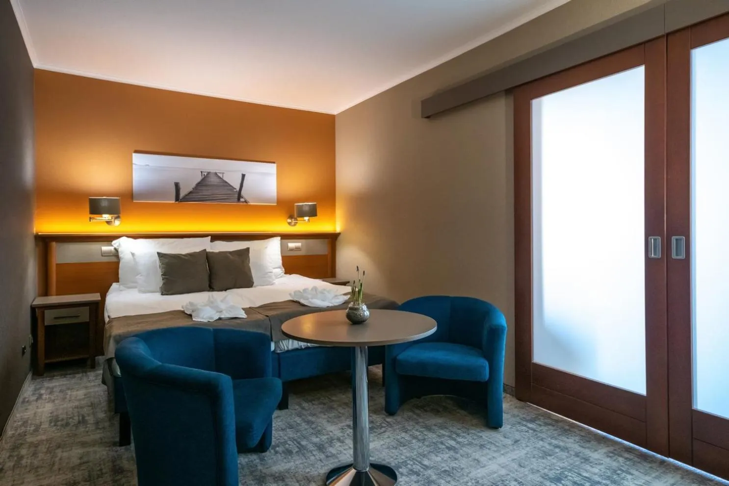 Bedroom, Bed in Balneo Hotel Zsori Thermal & Wellness