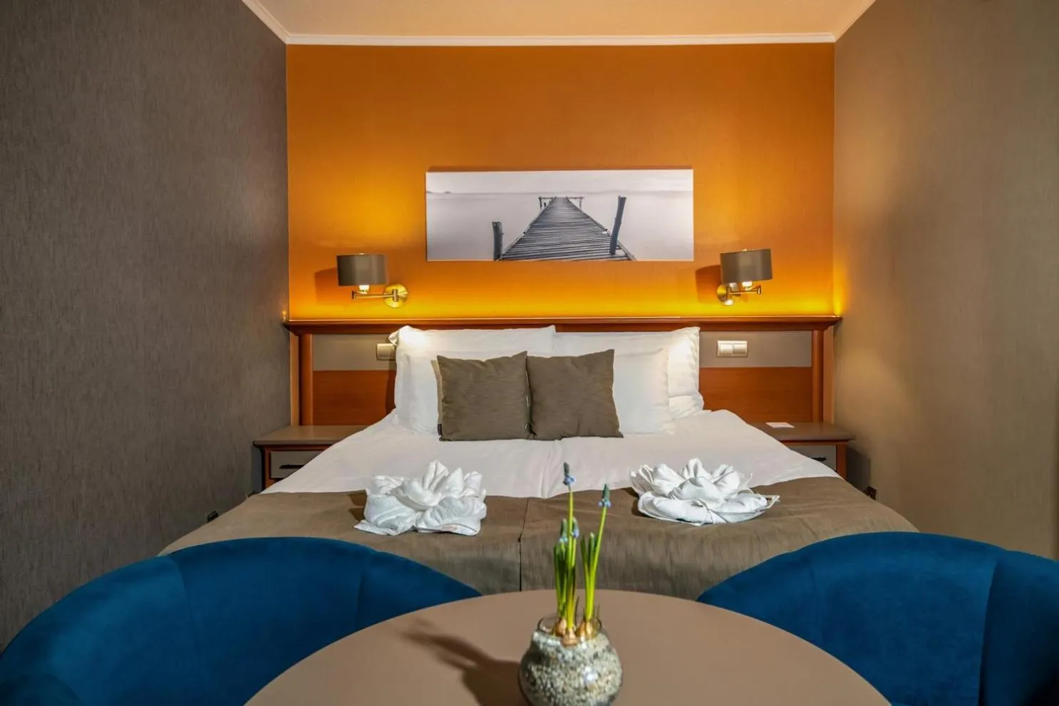 Bedroom, Bed in Balneo Hotel Zsori Thermal & Wellness