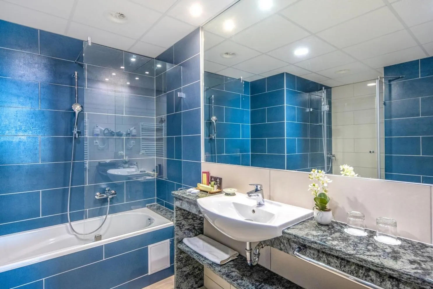 Bathroom in Balneo Hotel Zsori Thermal & Wellness