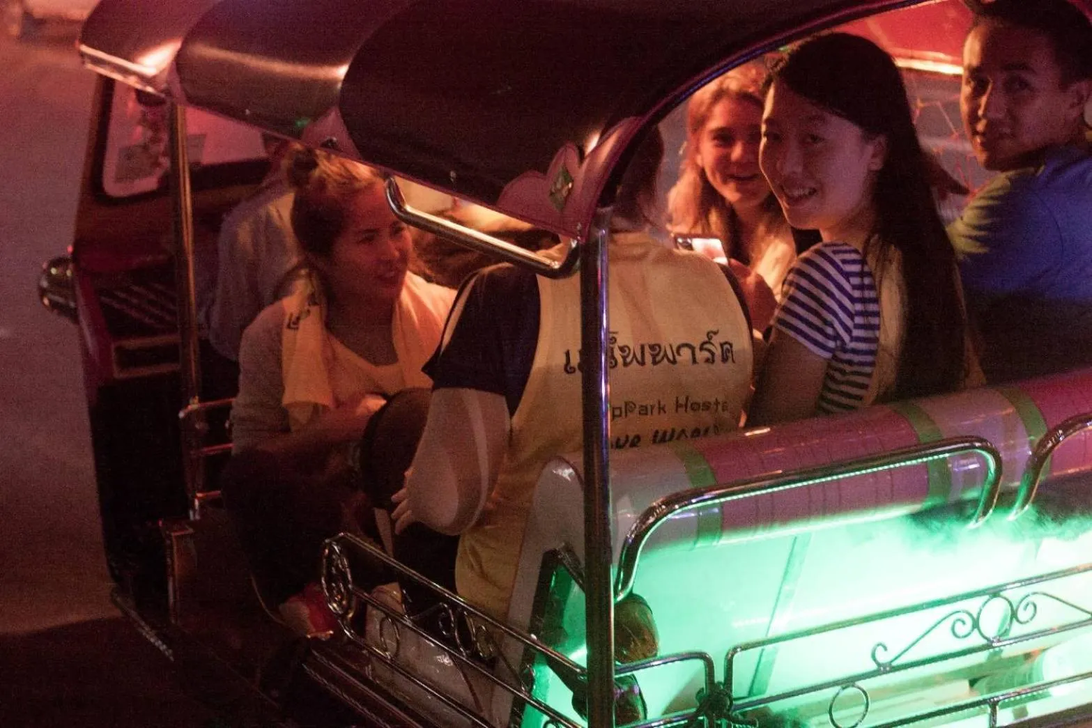 People in Nappark Hostel @Khao San