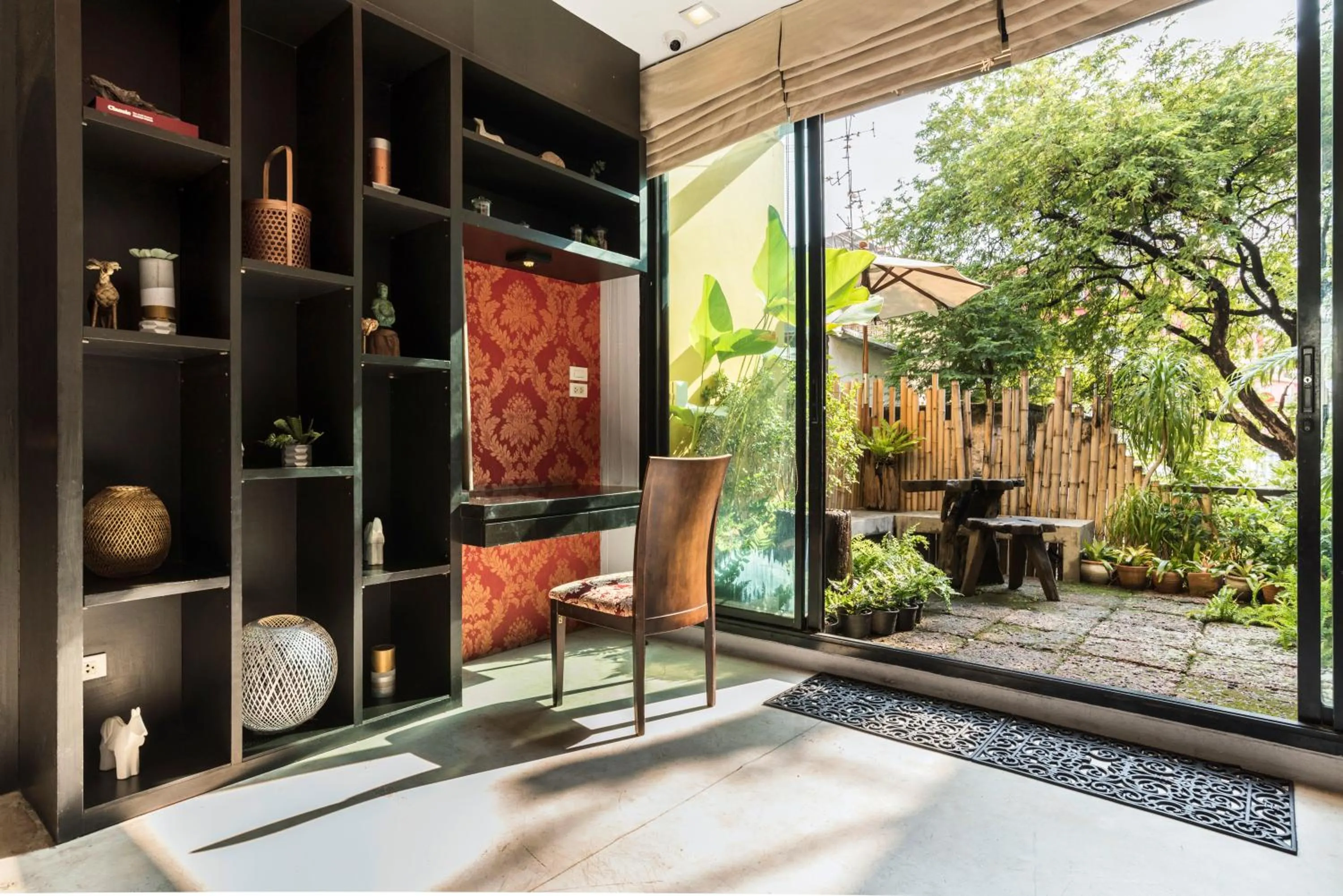 Natural landscape in Nappark Hostel @Khao San