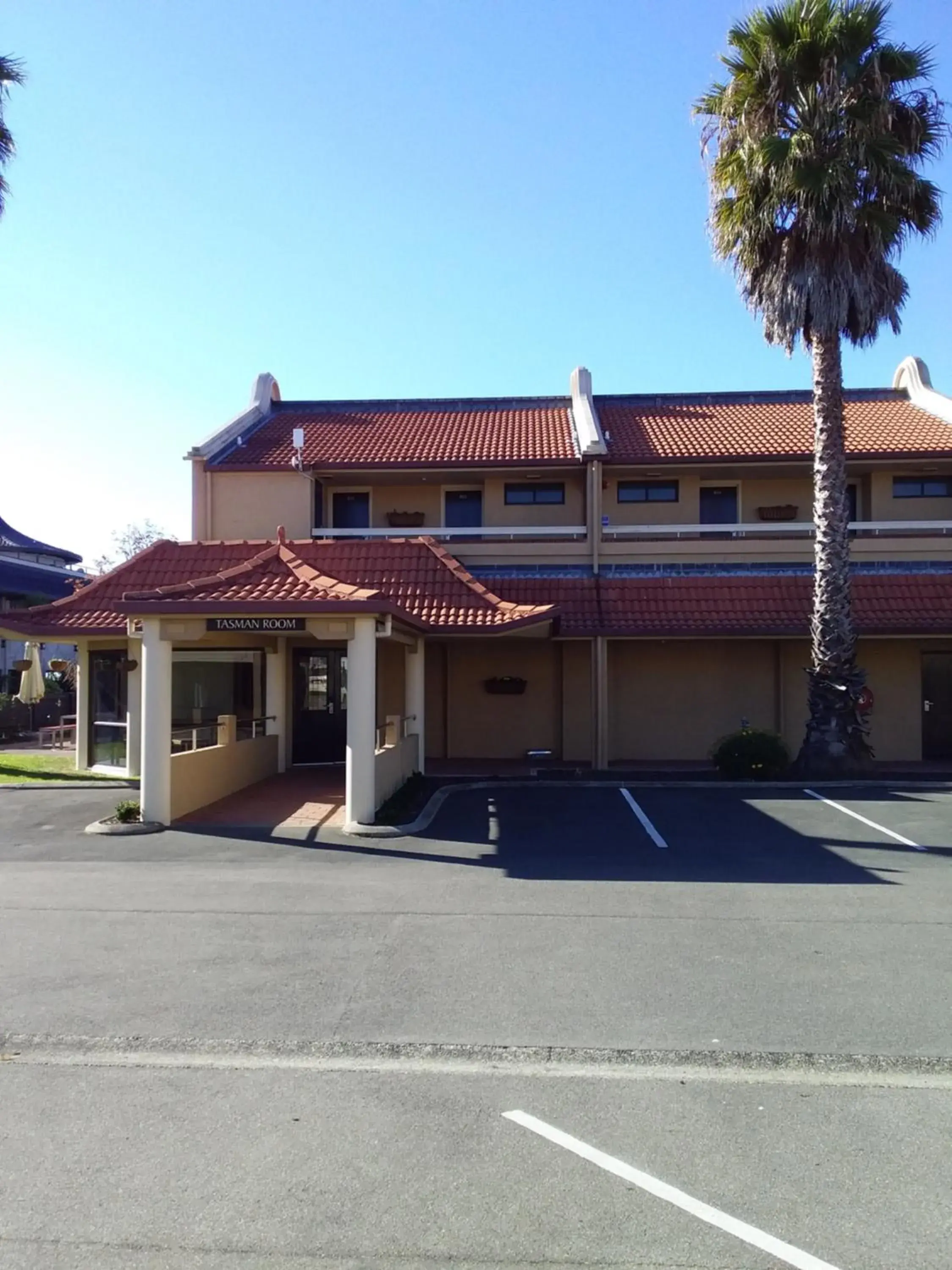 Facade/entrance in The Beachcomber Hotel Facade/entrance in The Beachcomber Hotel
