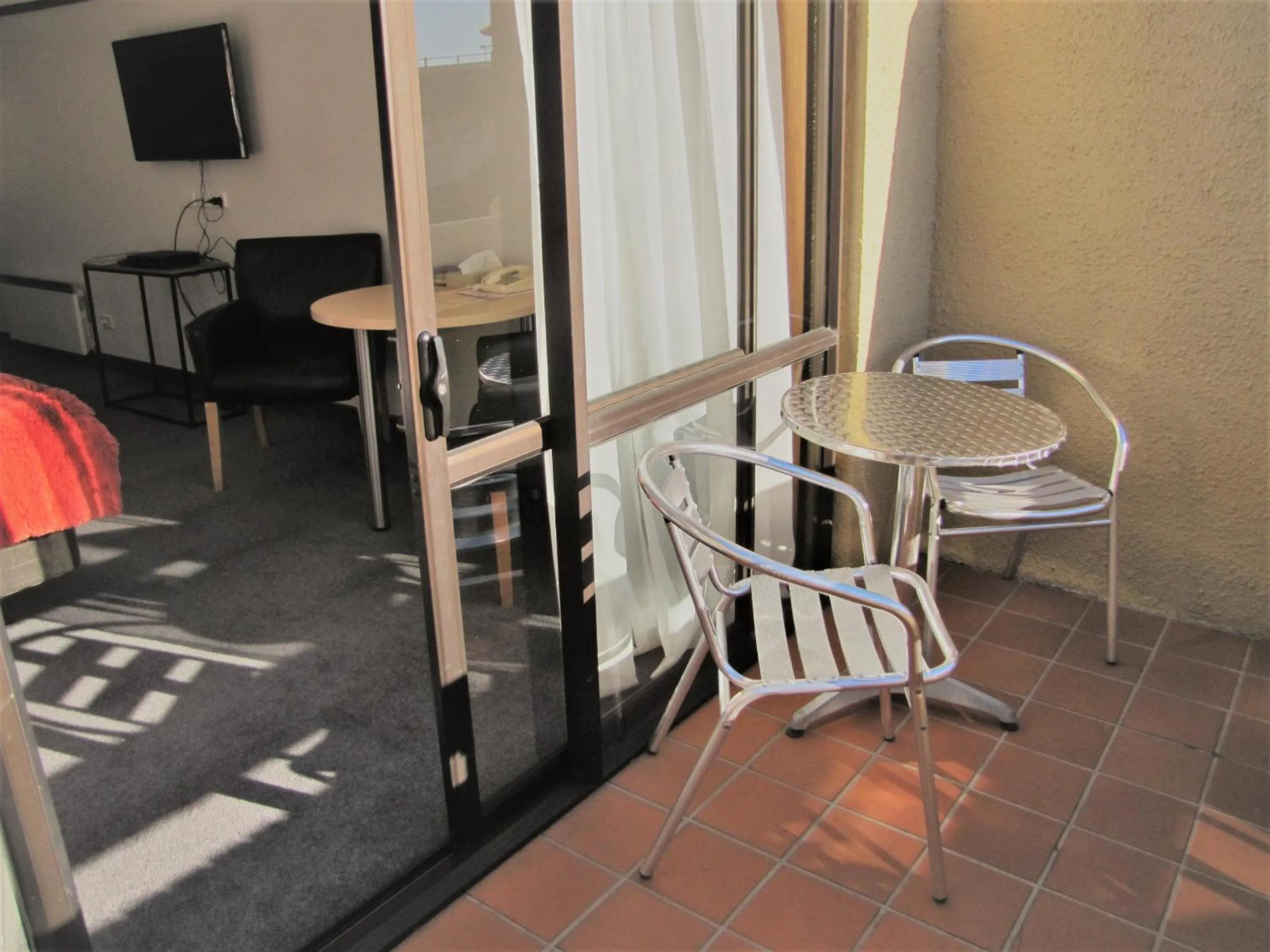 Patio in The Beachcomber Hotel