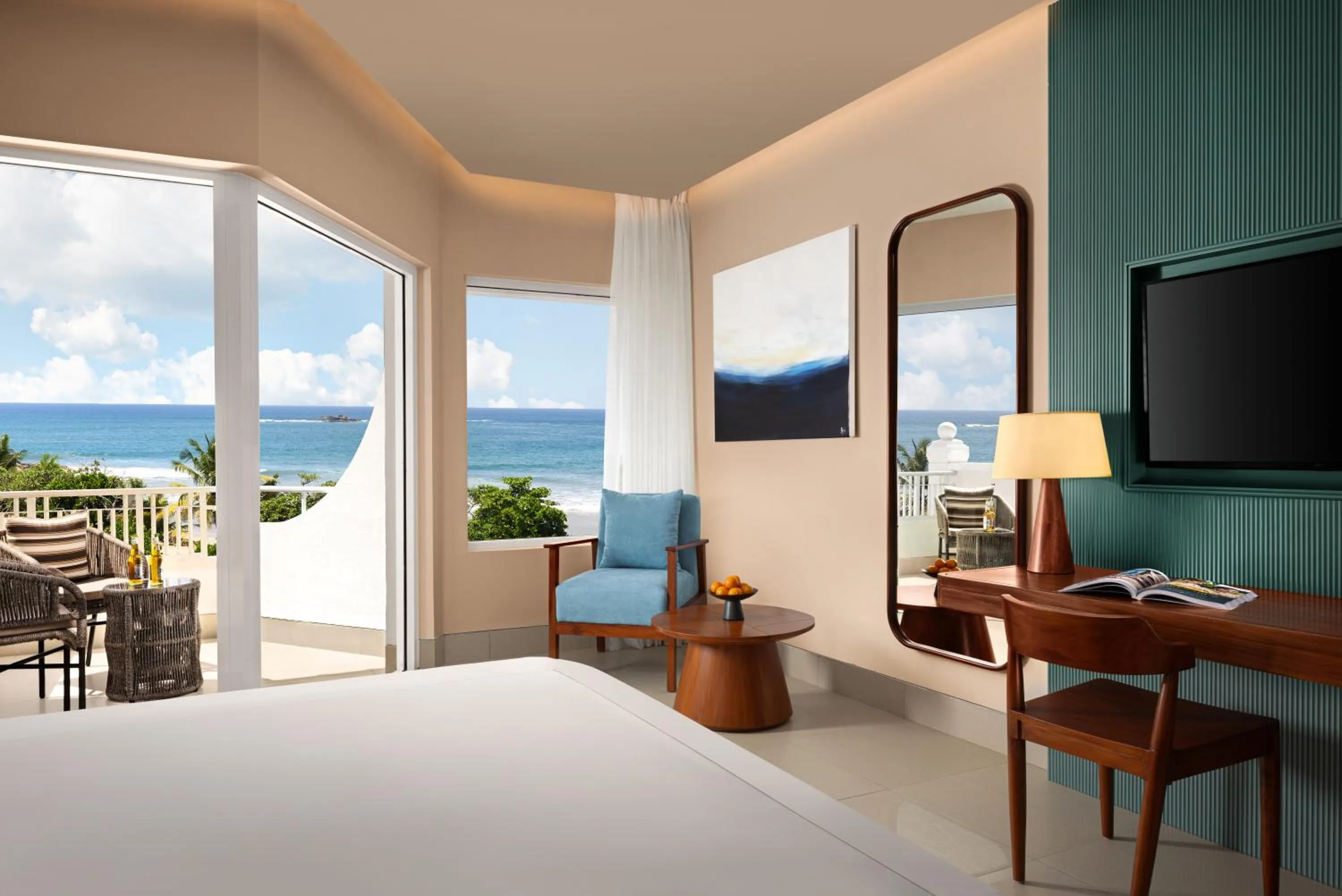 Seating area in Taj Bentota Resort & Spa