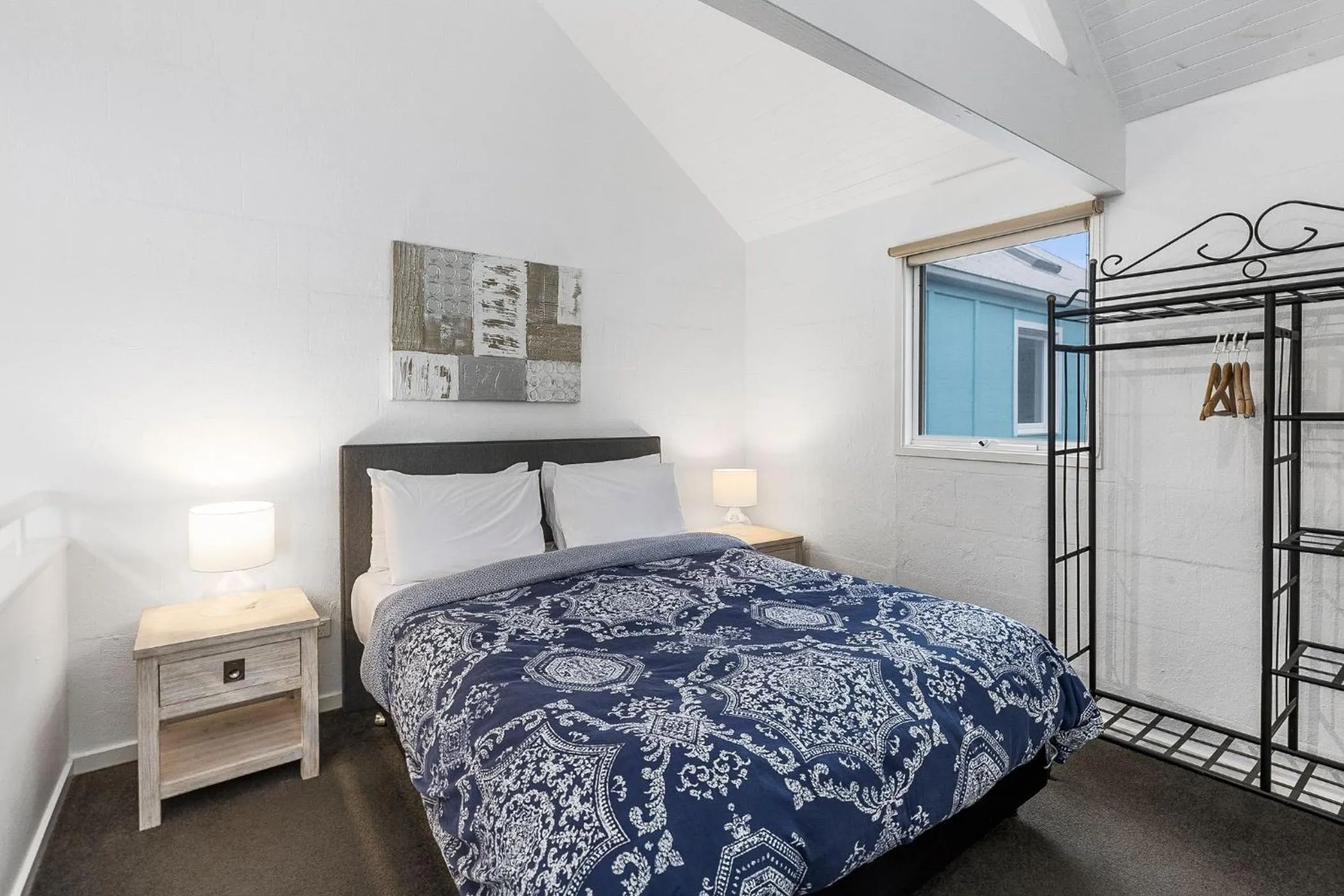 Bedroom, Bed in Terrace Lofts Apartments