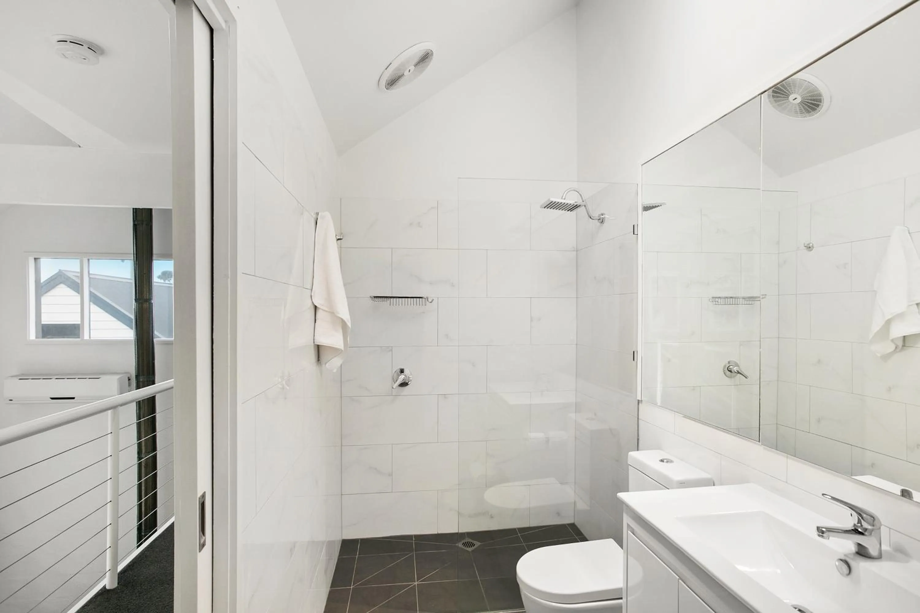 Bathroom in Terrace Lofts Apartments