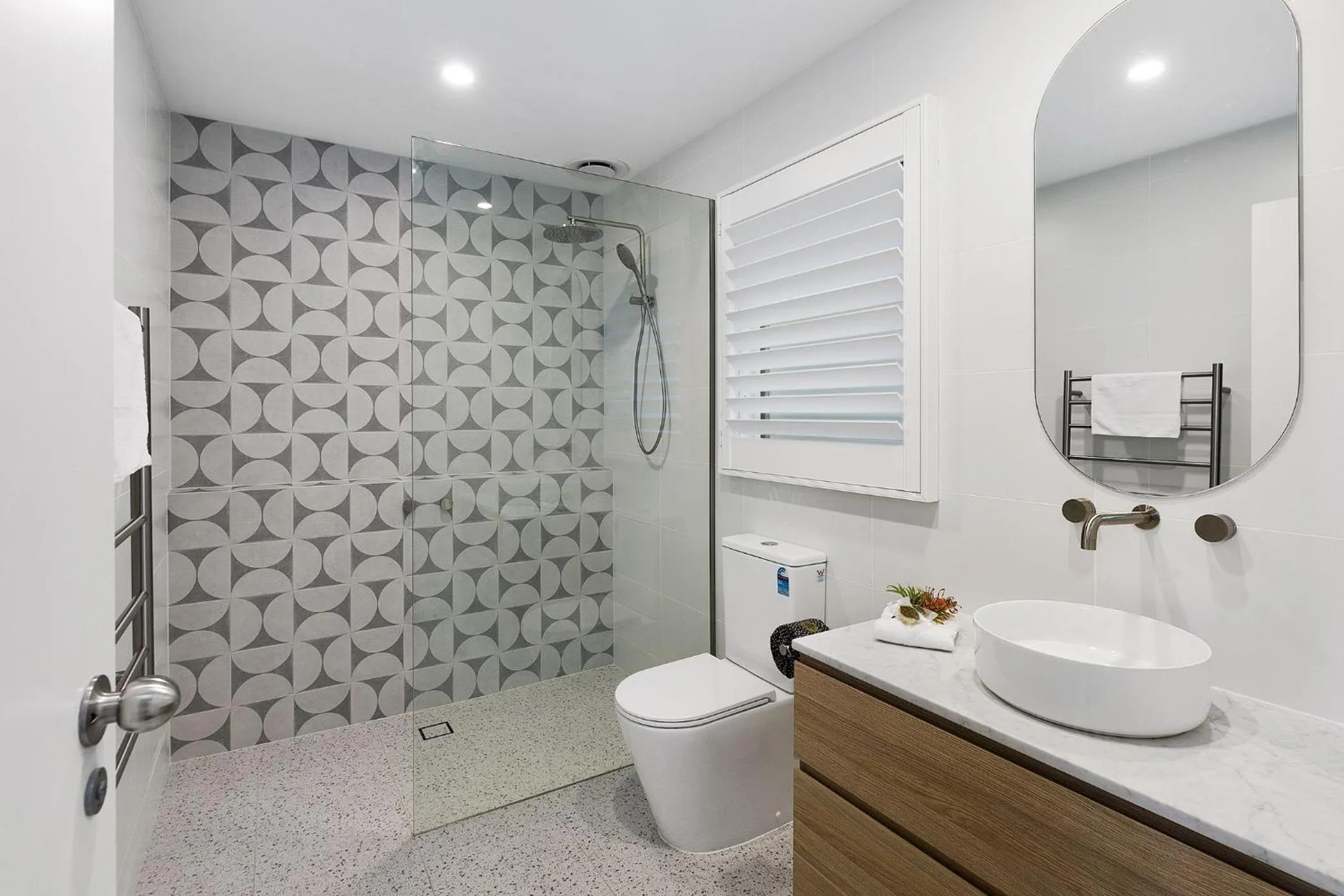 Bathroom in Terrace Lofts Apartments