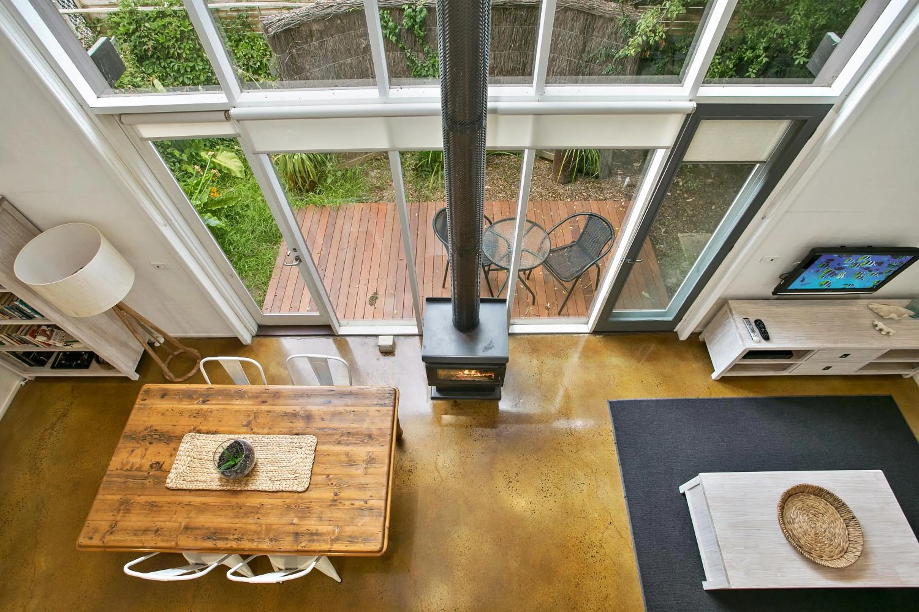 Living room in Terrace Lofts Apartments