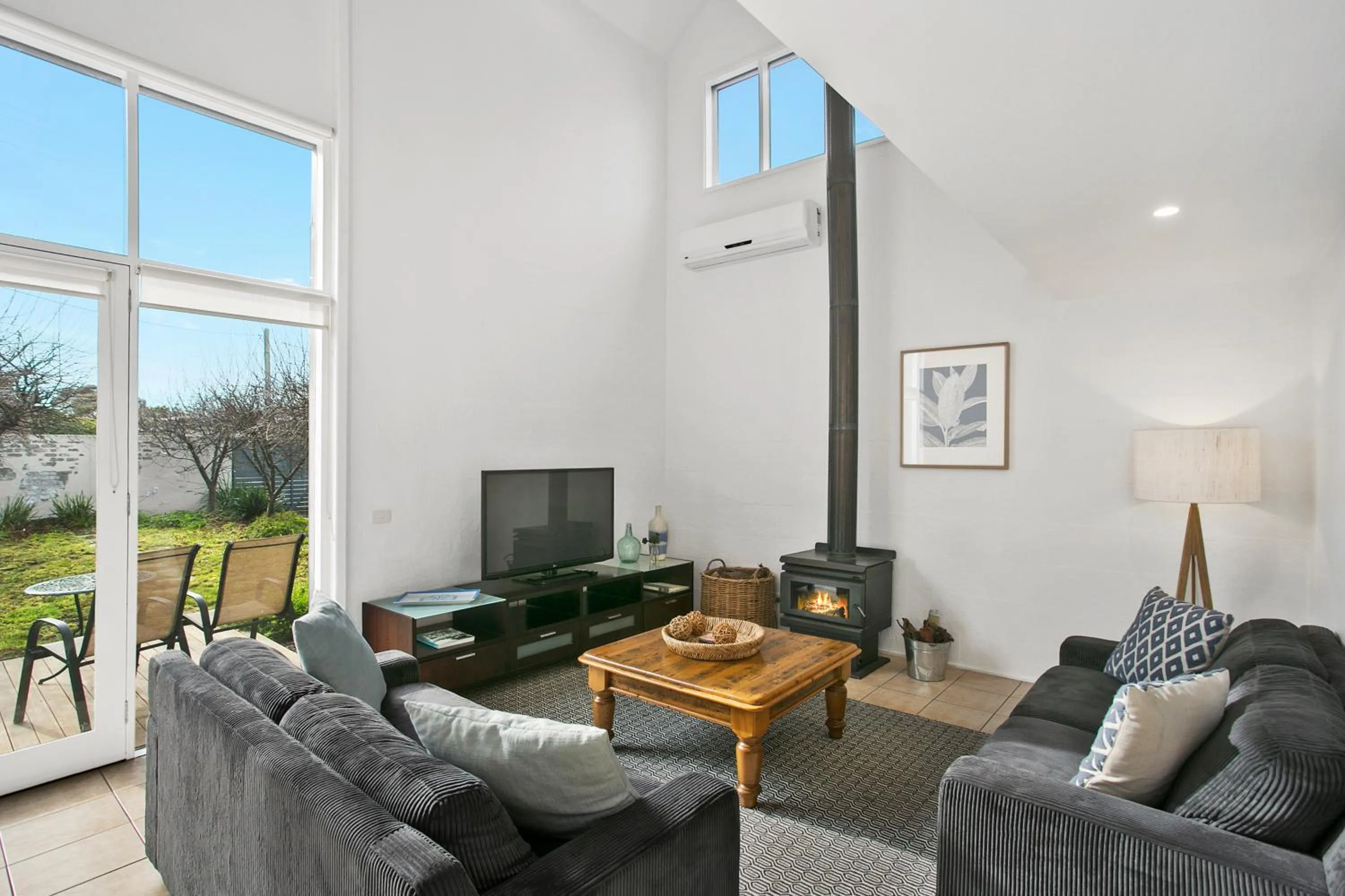 Living room in Terrace Lofts Apartments