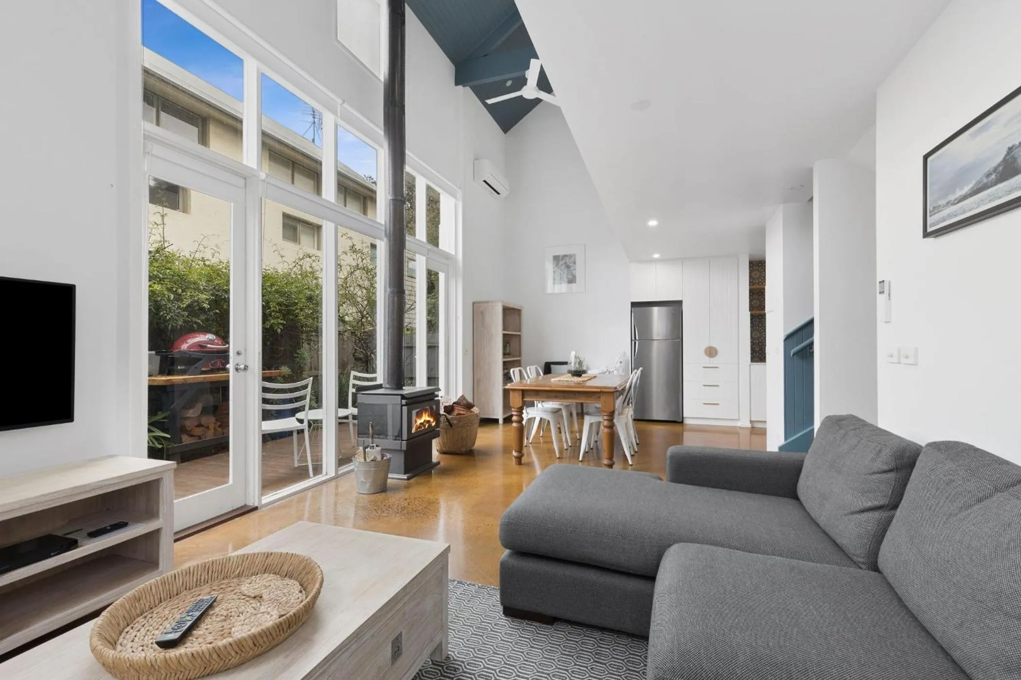 Living room in Terrace Lofts Apartments
