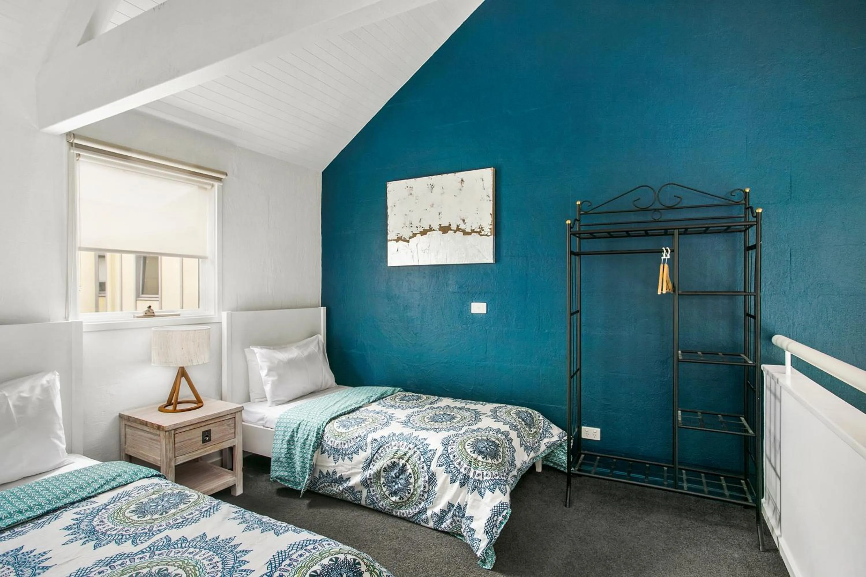 Bedroom, Bed in Terrace Lofts Apartments