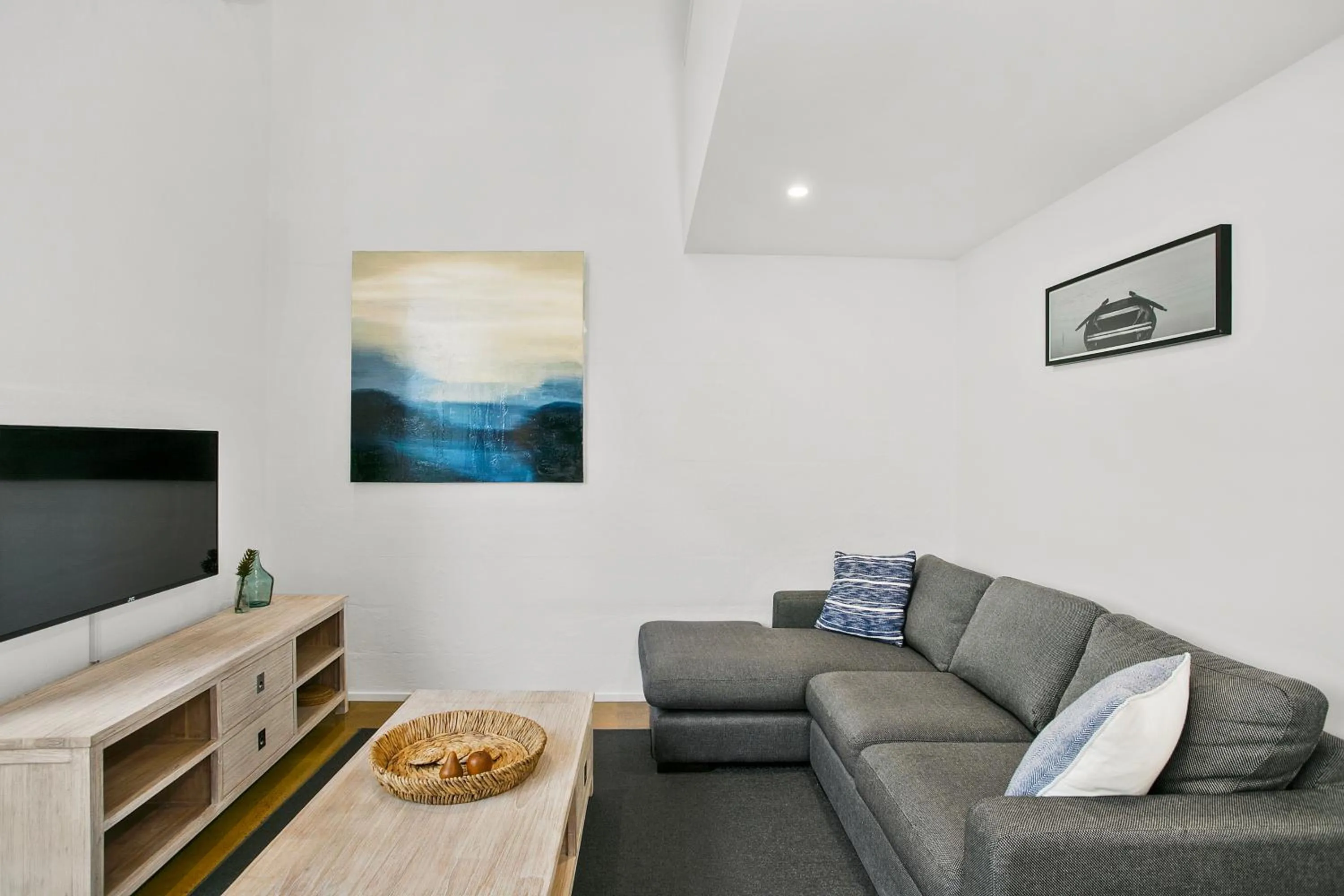 Living room in Terrace Lofts Apartments