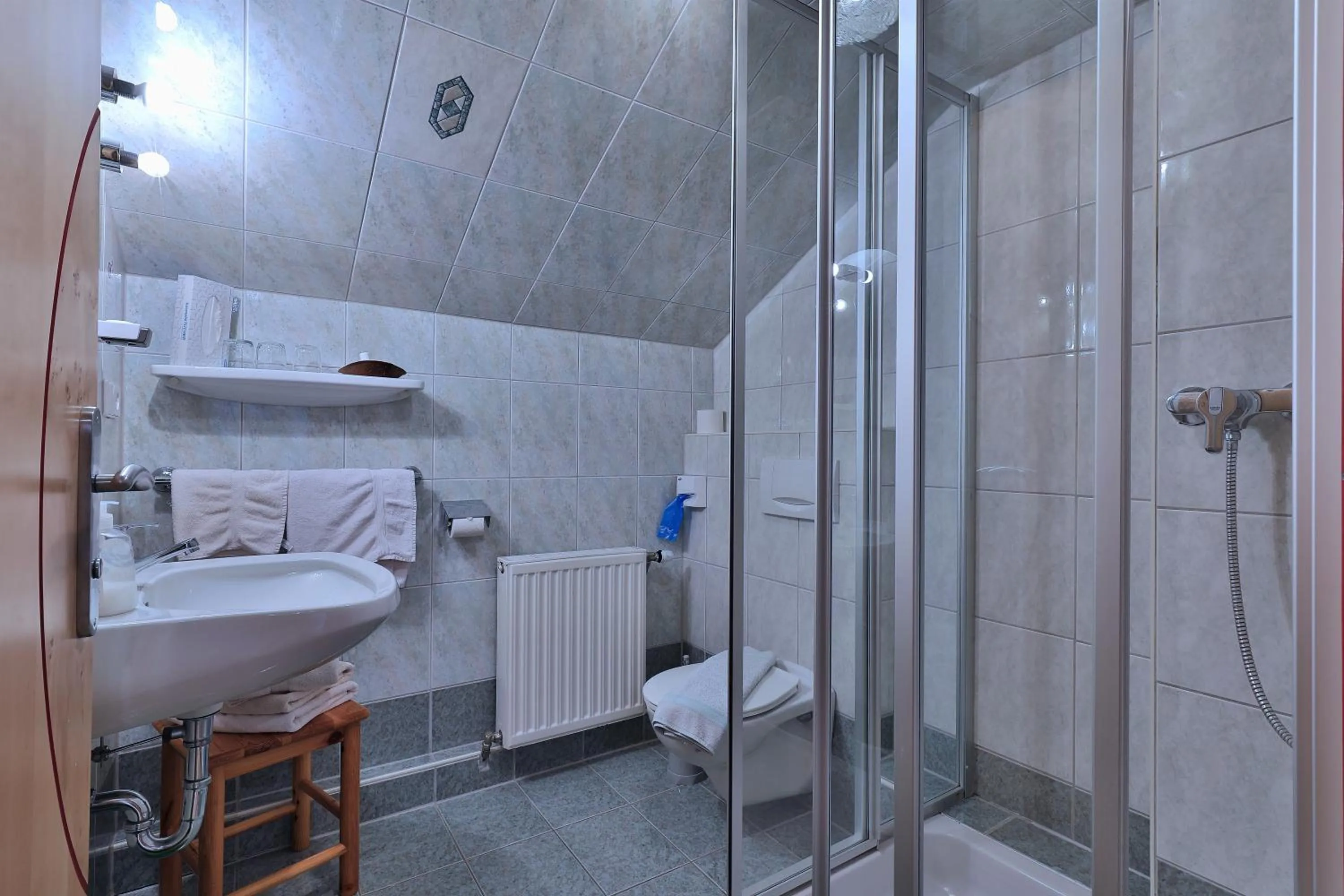 Bed in Hotel Garni Zerza