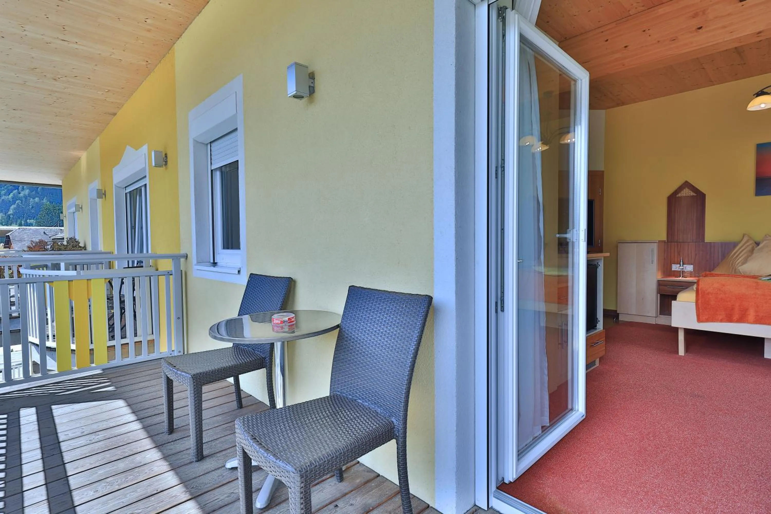 Bed in Hotel Garni Zerza