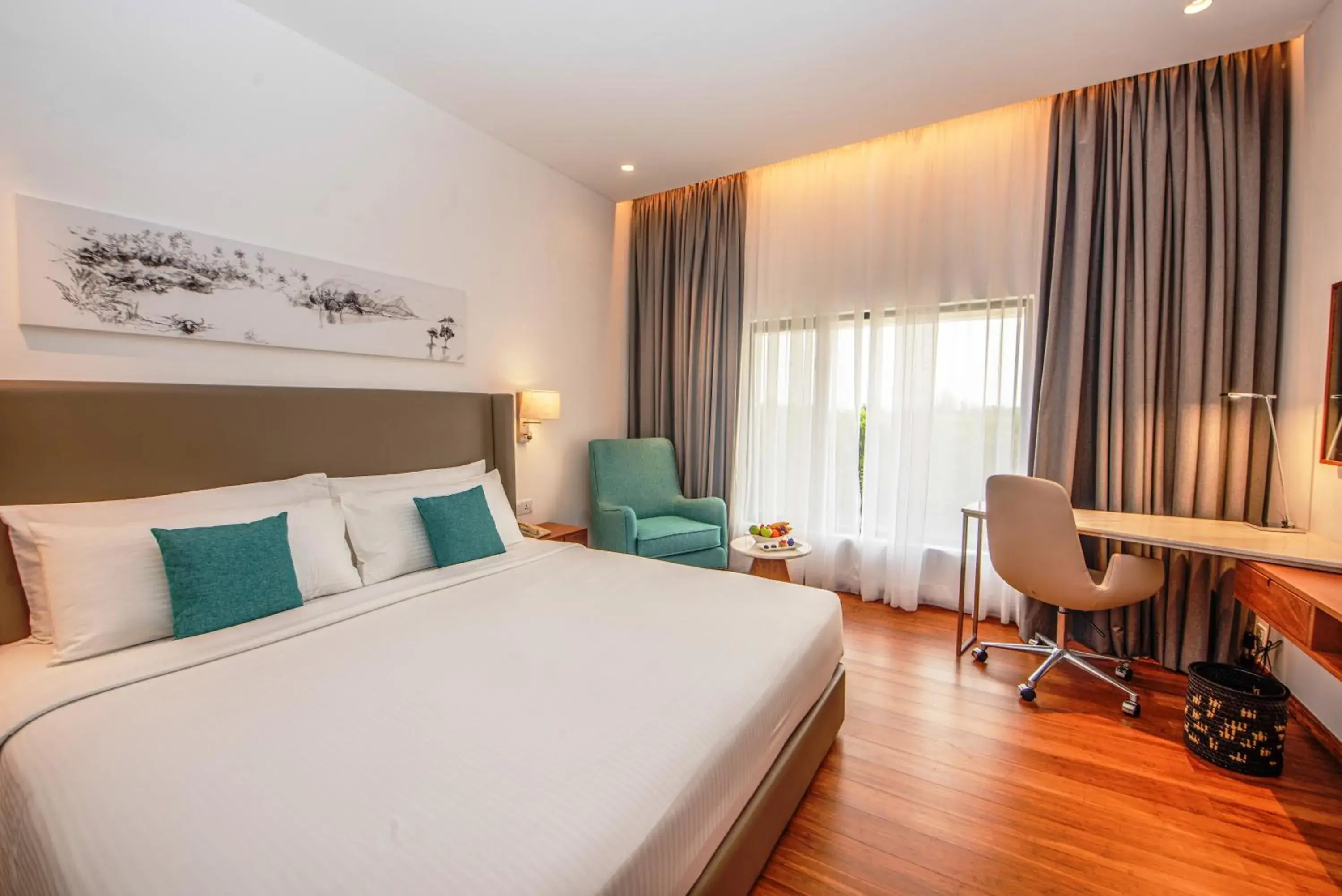 Bed in Vivanta Colombo, Airport Garden Bed in Vivanta Colombo, Airport Garden