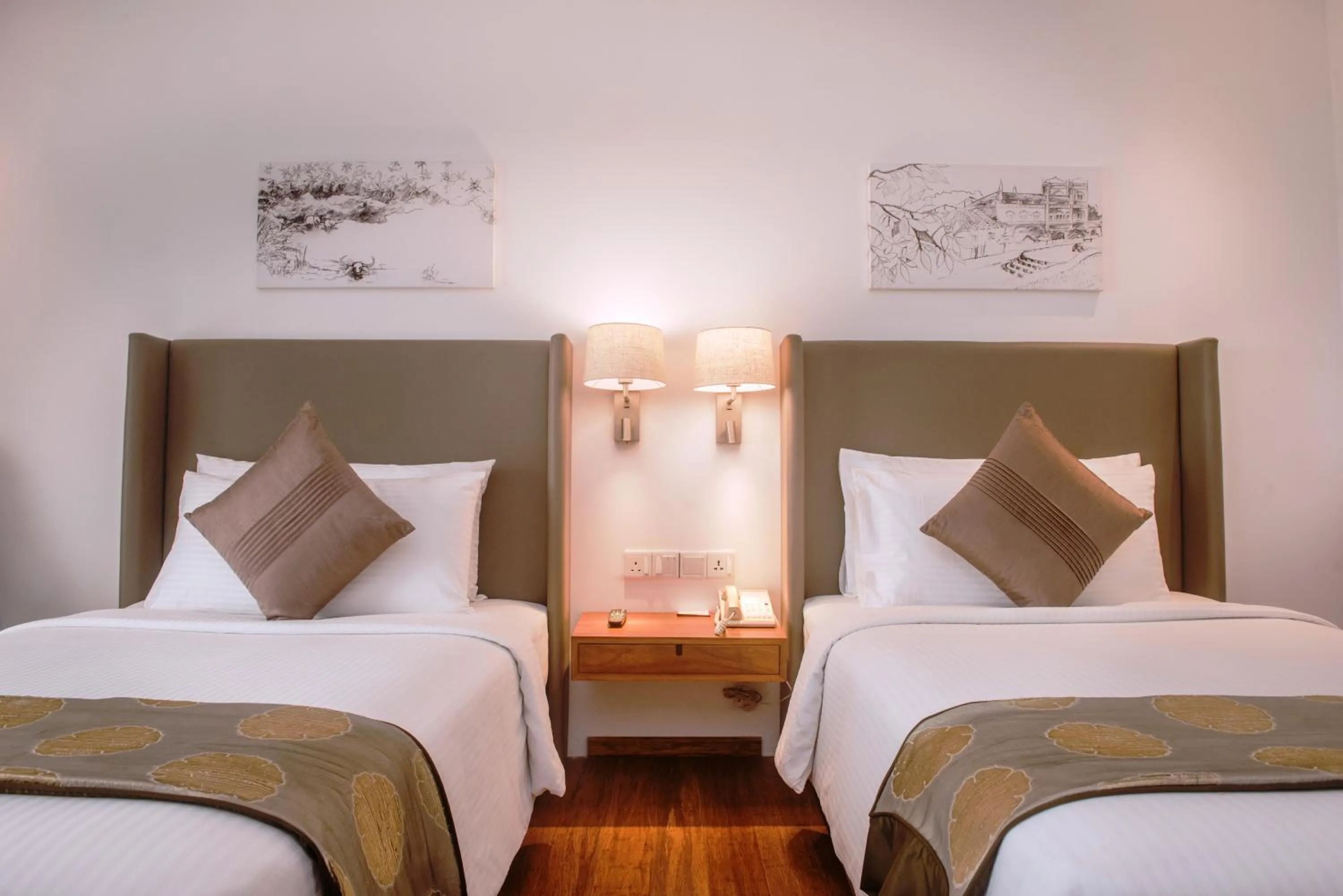 Bed in Vivanta Colombo, Airport Garden