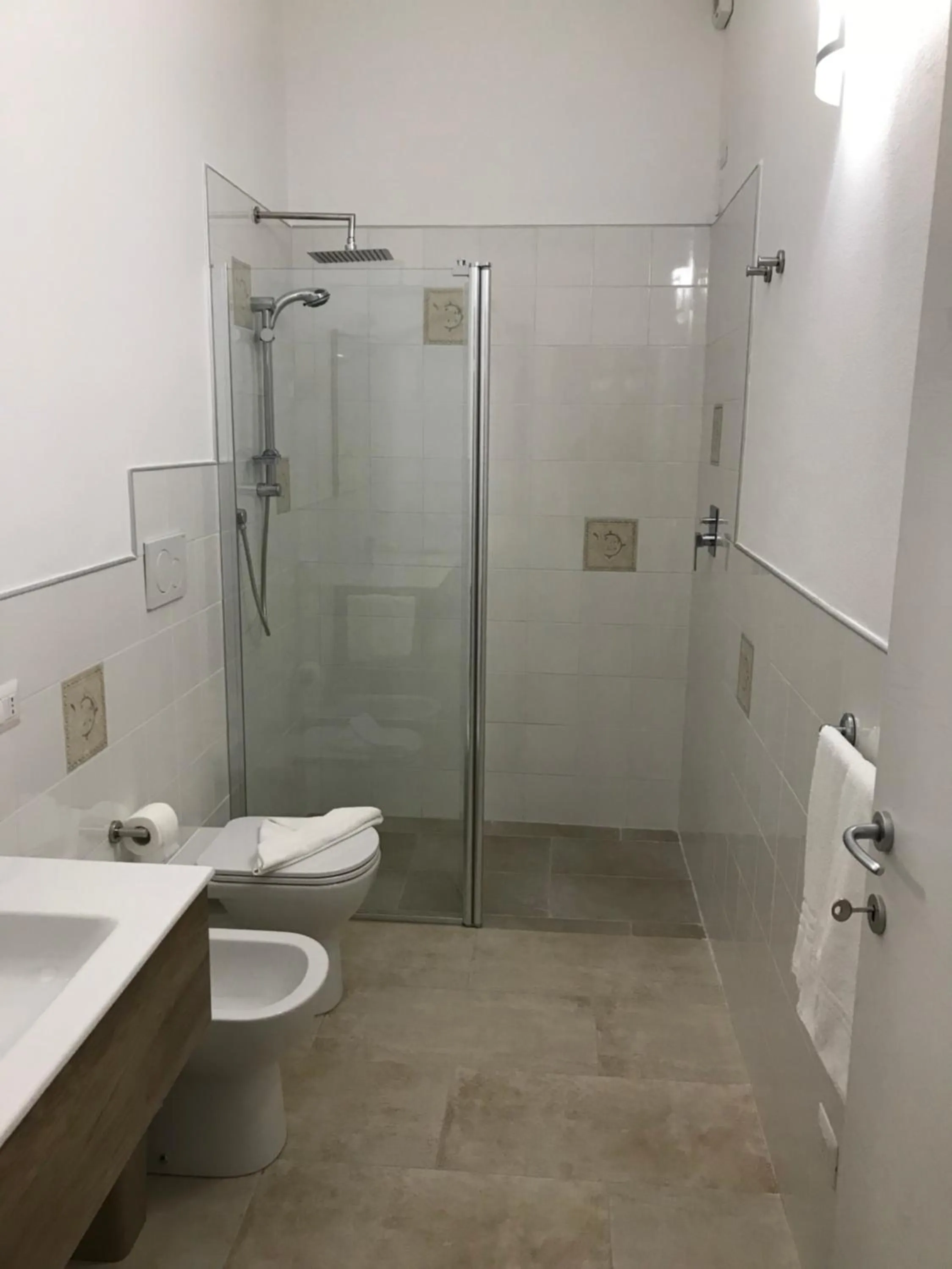 Shower in Casa Tacconi