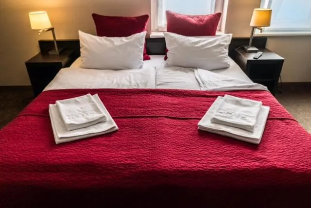 Bed in Comm Hotel Poznań Airport