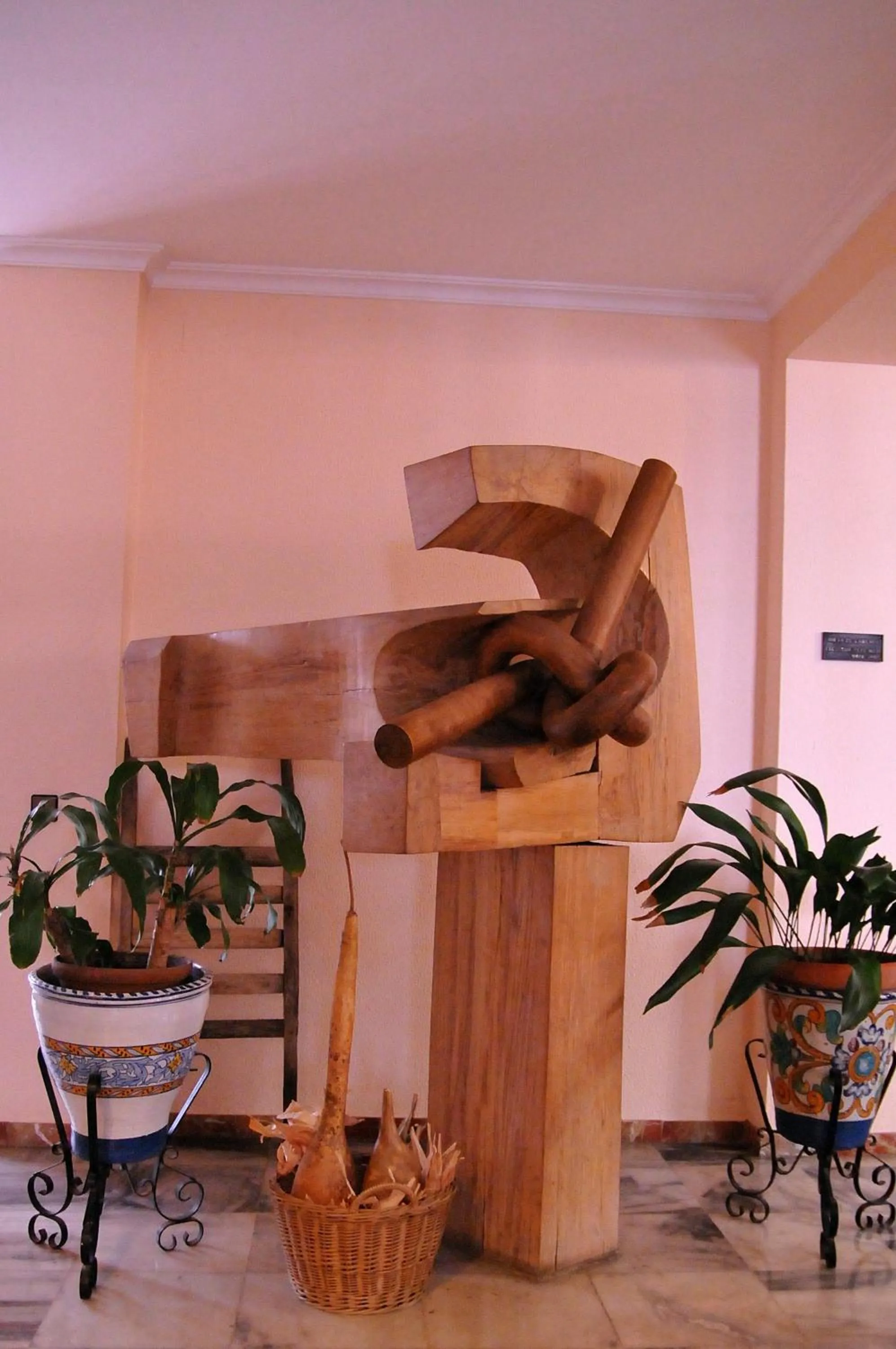 Lobby or reception in Hotel Los Castaños