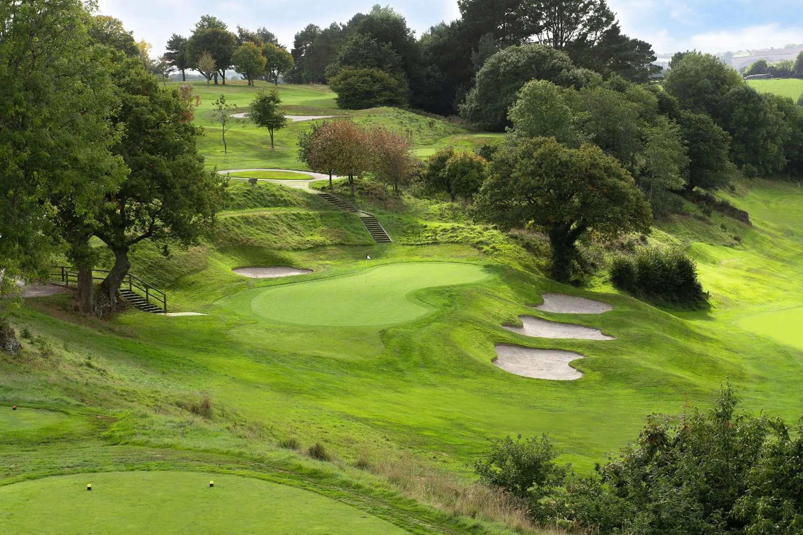 Golfcourse in St Mellion Estate