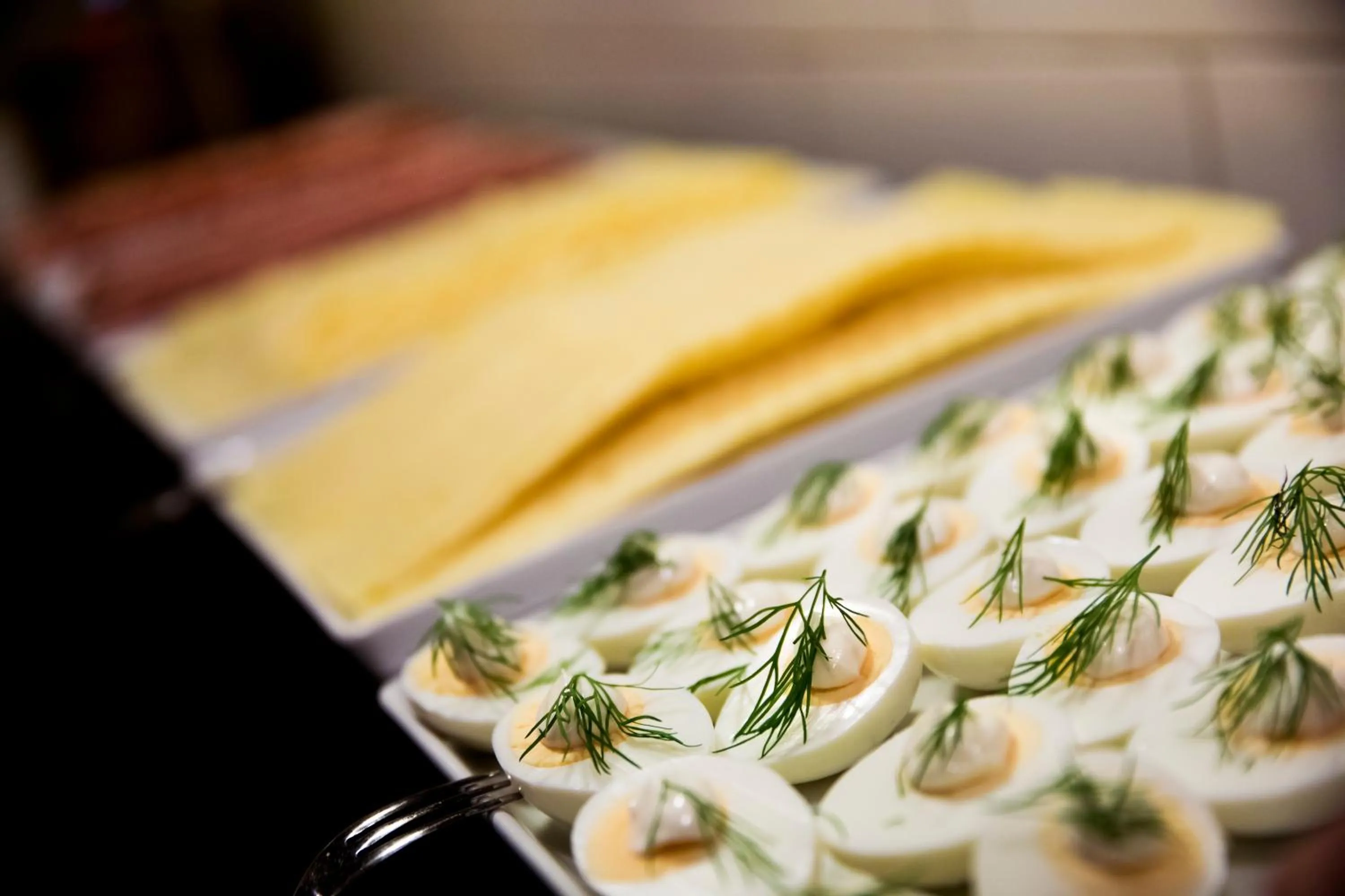 Buffet breakfast in Lannalodge